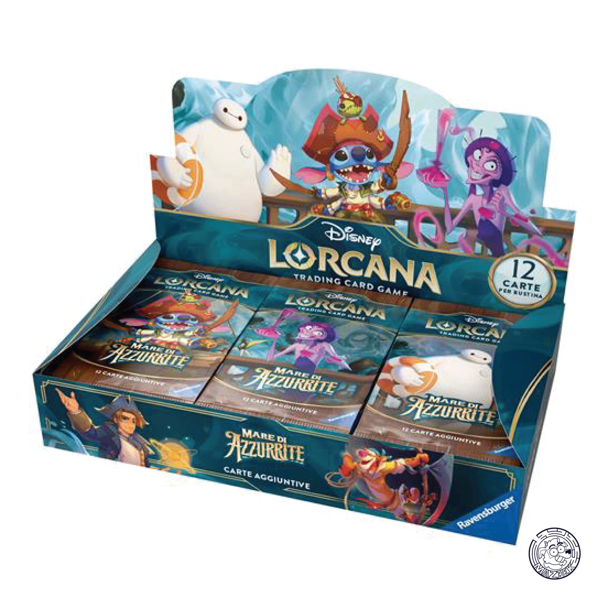 Lorcana! Mare di Azzurrite - Booster Box (24 Packs) ITA