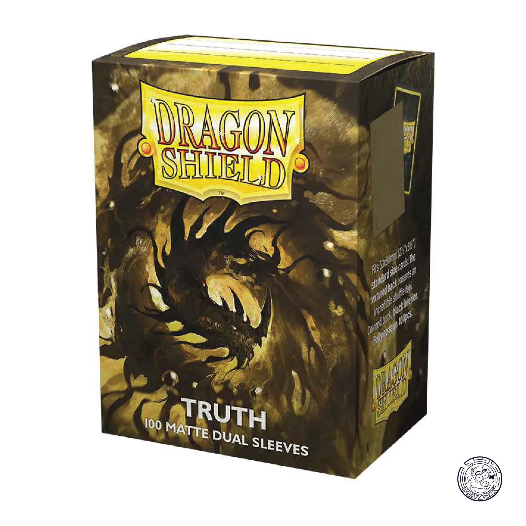 Dragon Shield - 100 Sleeves Matte: Standard Size 66,5x92,5 mm (Truth)