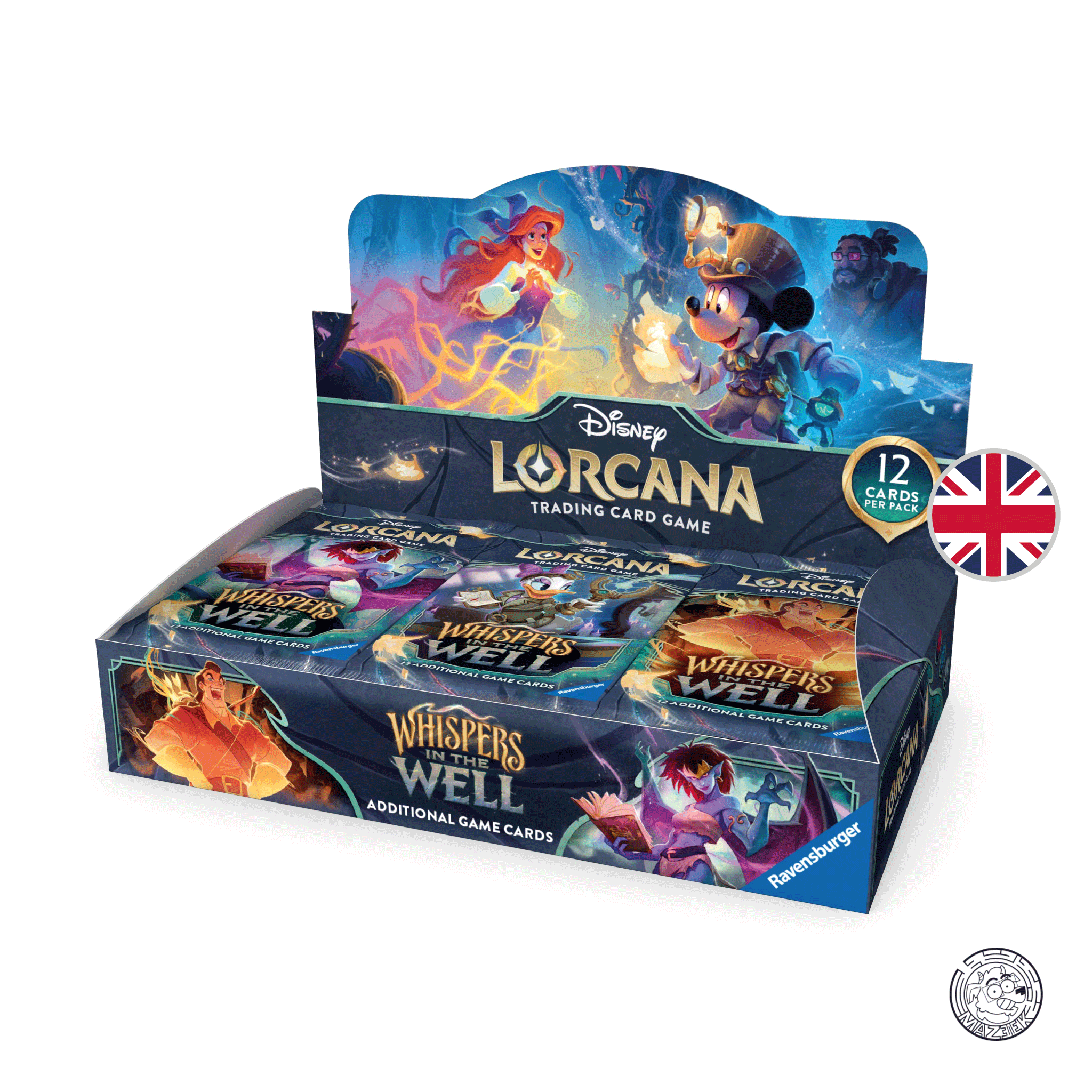 Lorcana! Whispers in the Well - Booster Box (24 Packs) ENG