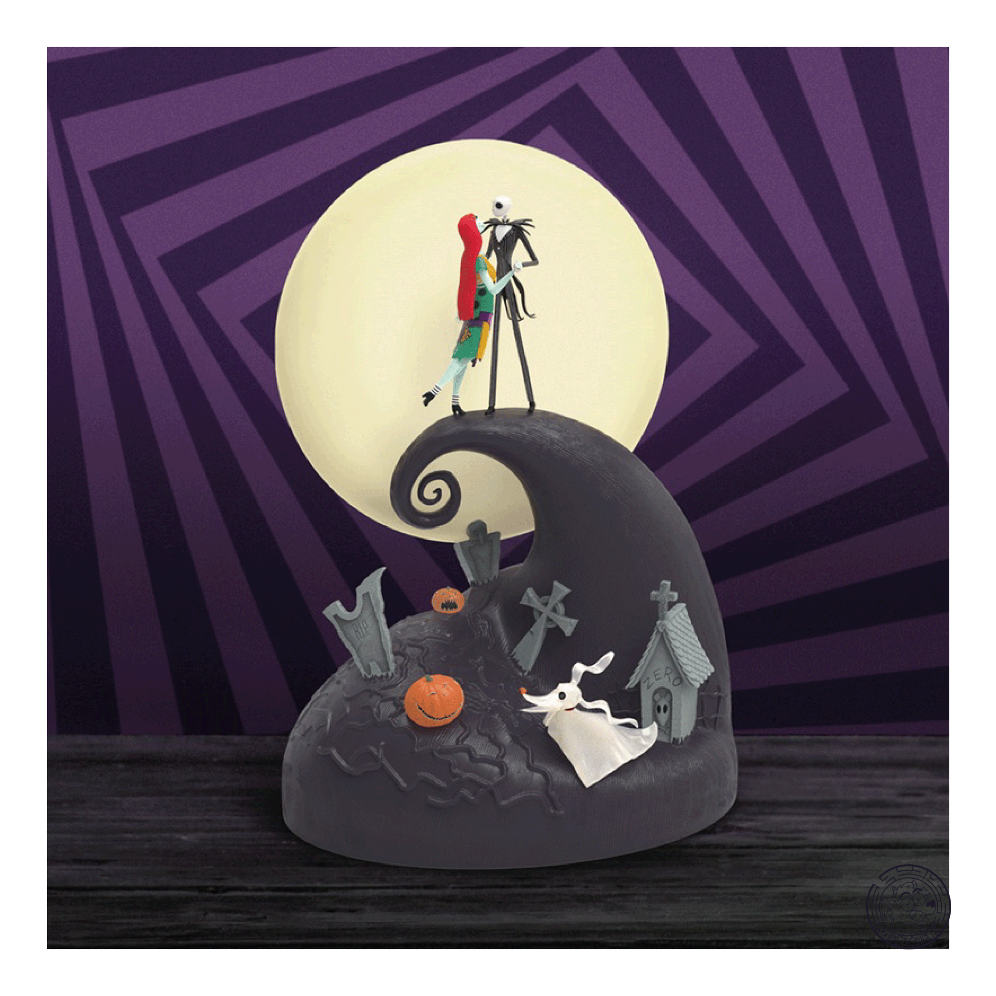 Lampada - NIGHTMARE BEFORE XMAS - Lamp Diorama 11,8inch - 30cm
