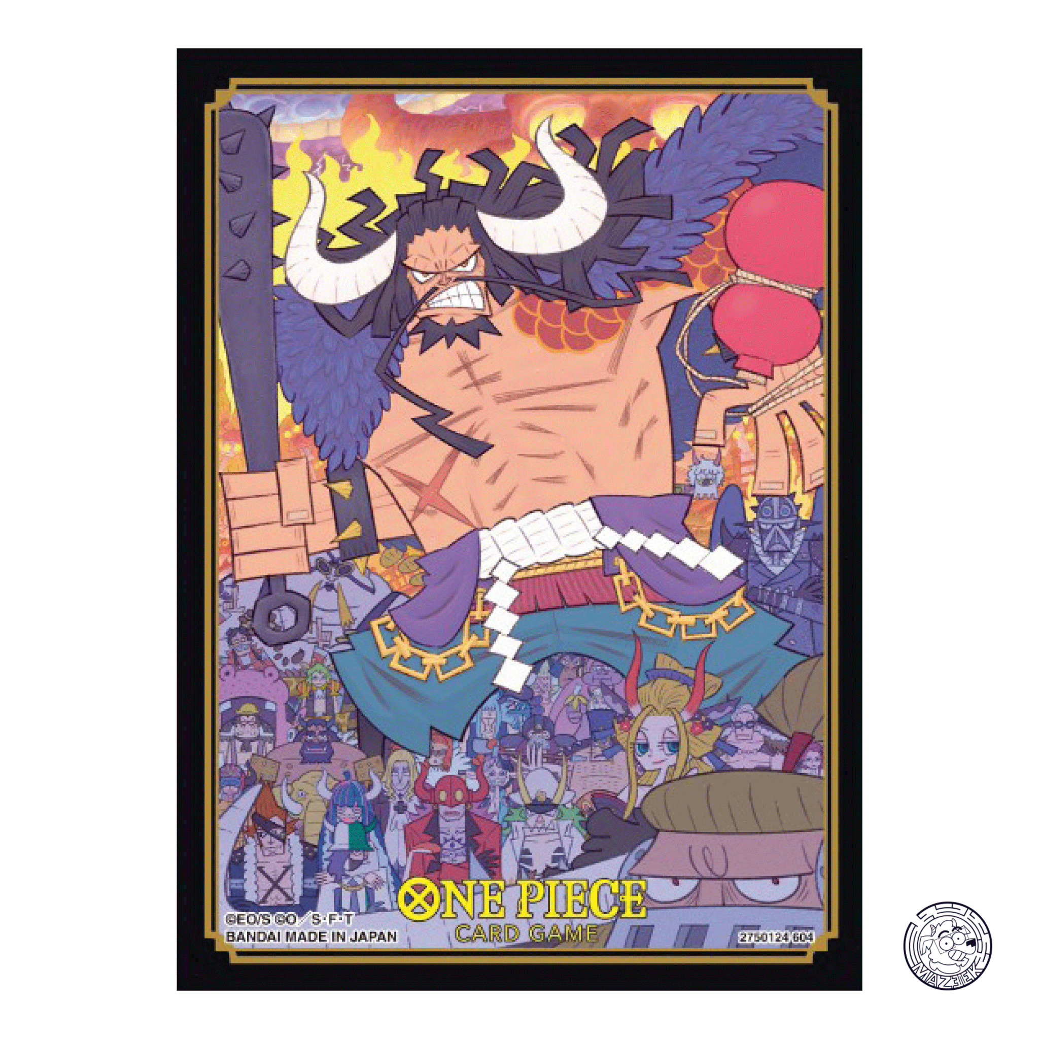 One Piece Card Game: Official Sleeves Display – TCG+ Limited Edition: Vol. 1 "Kaido"