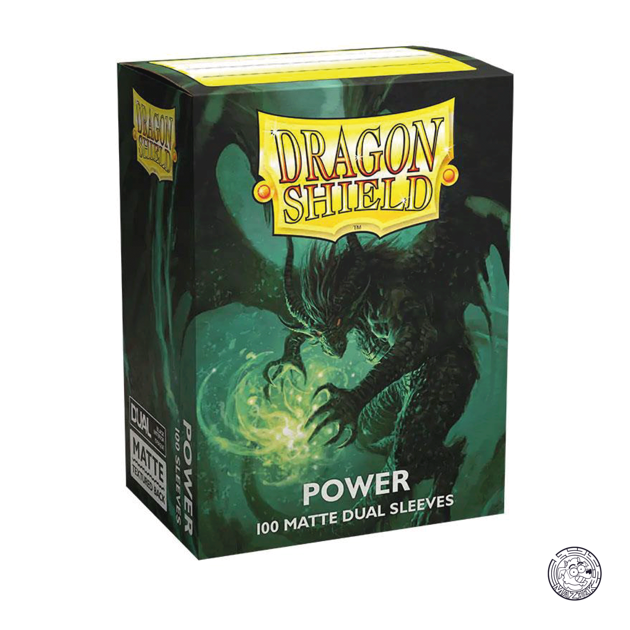 Dragon Shield - 100 Sleeves Dual Matte: Standard Size 66,5x92,5 mm (Power)