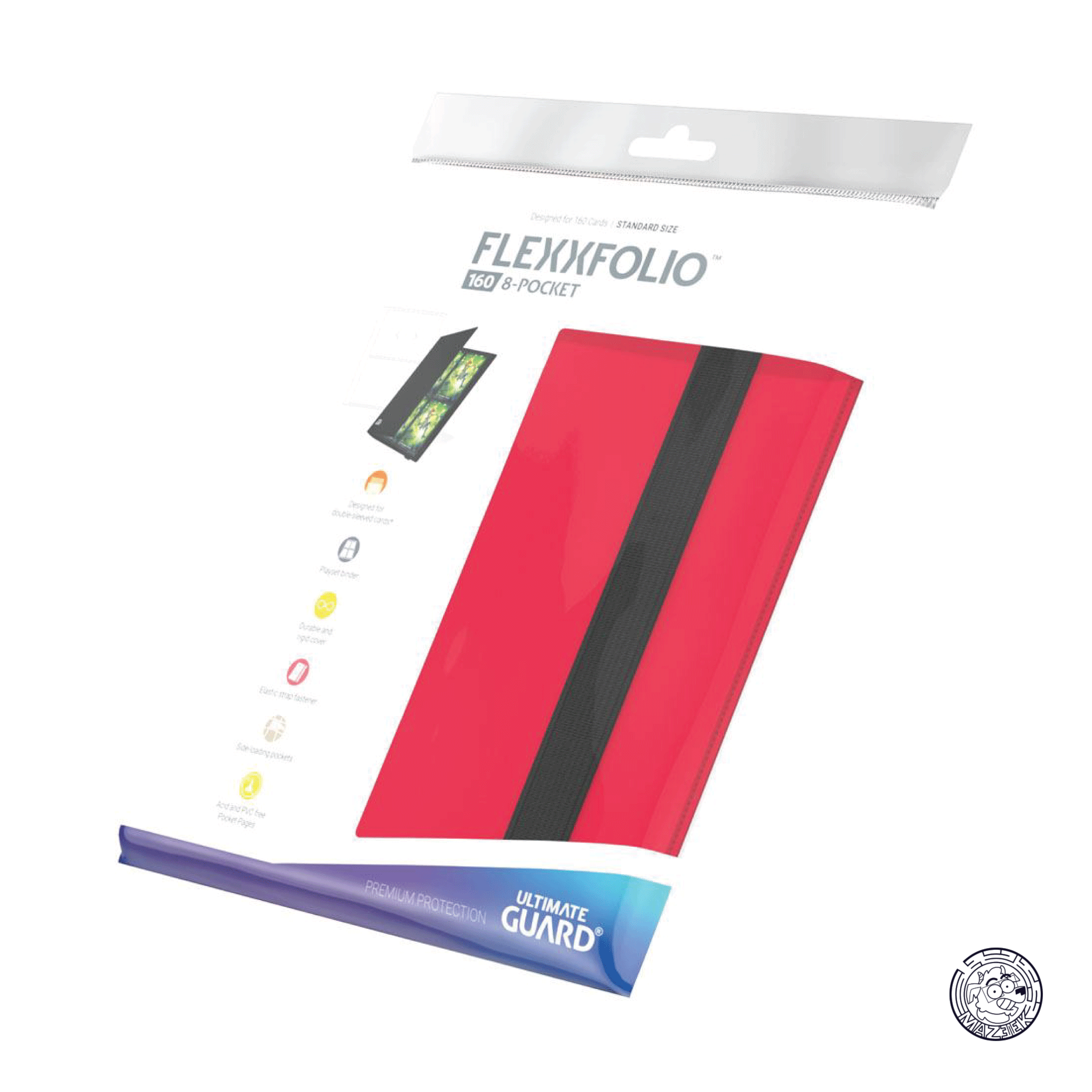 Ultimate Guard - Flexxfolio 160 - 8-Pocket (Red)