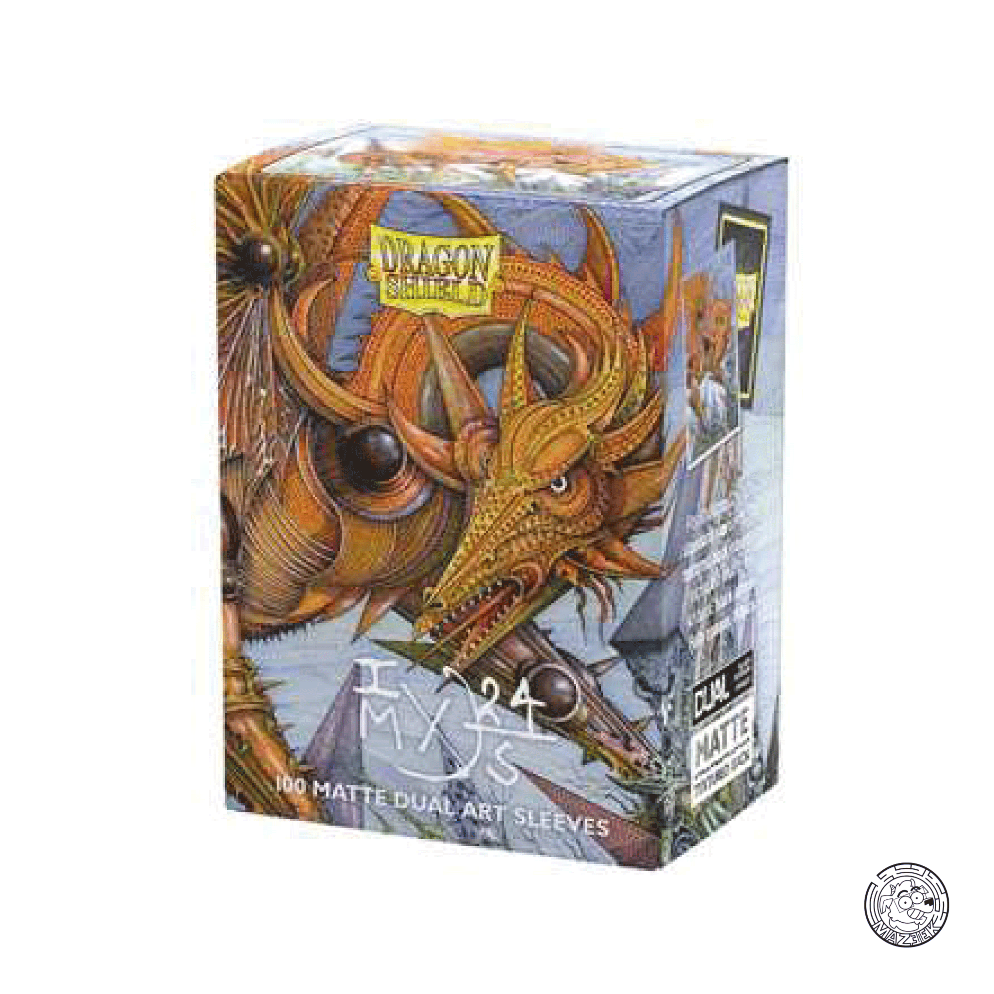 Dragon Shield - 100 Sleeves Matte Dual: Standard Size 66,5x92,5 mm (The Millerax)
