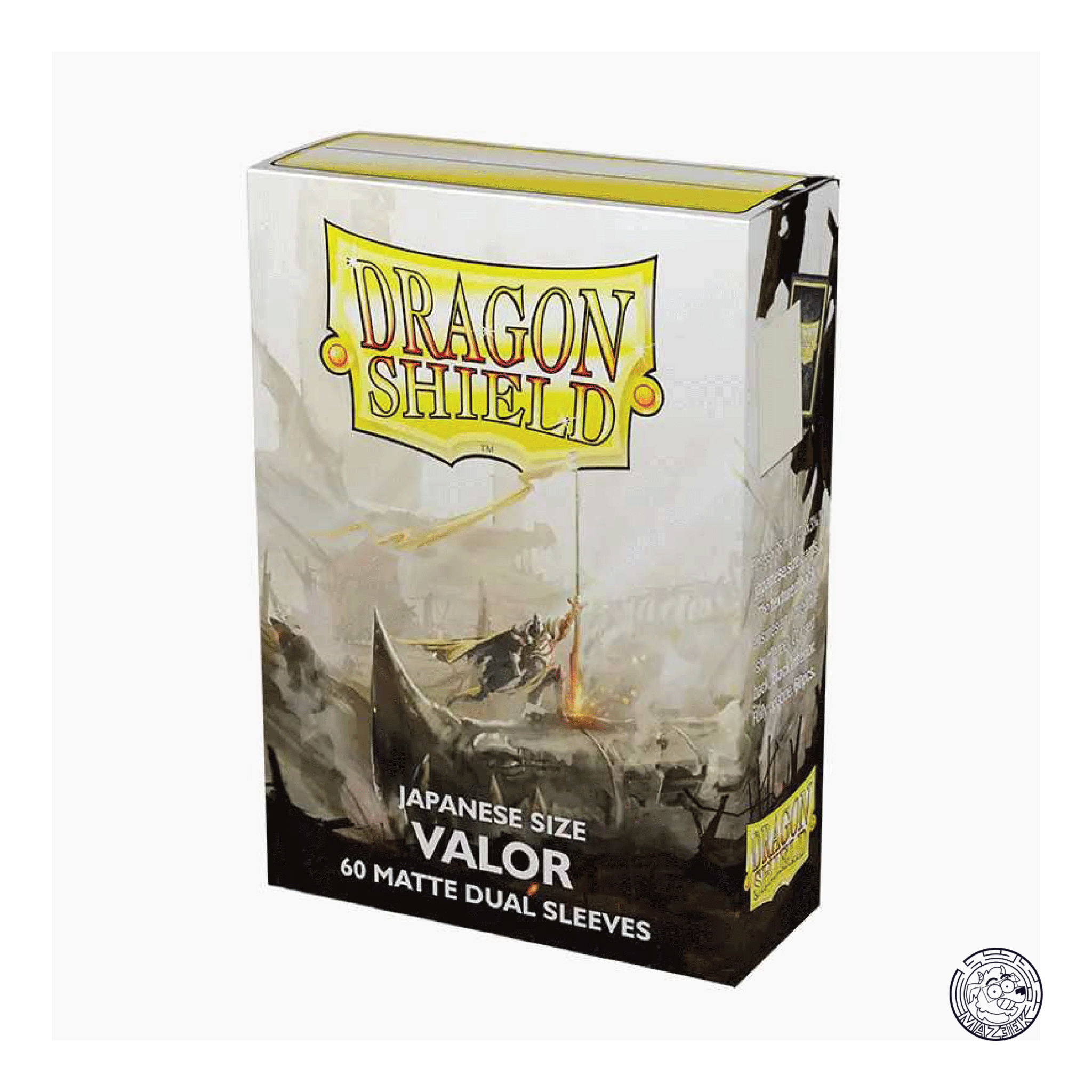 Dragon Shield - 60 Sleeves Matte Dual: Japanese Size 62x89 mm (Valor)