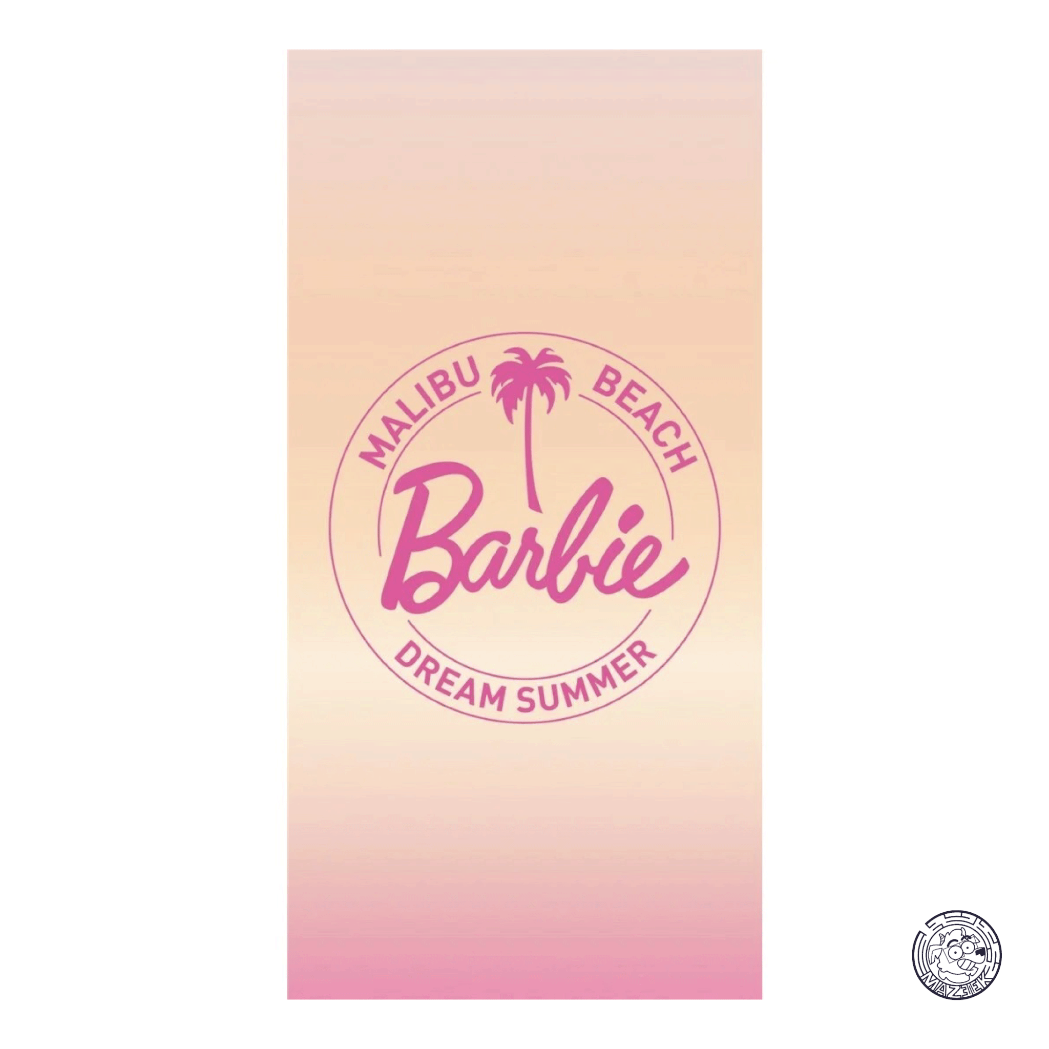 Asciugamano - BARBIE - Malibu Beach - 100% Cotton - 70x140cm