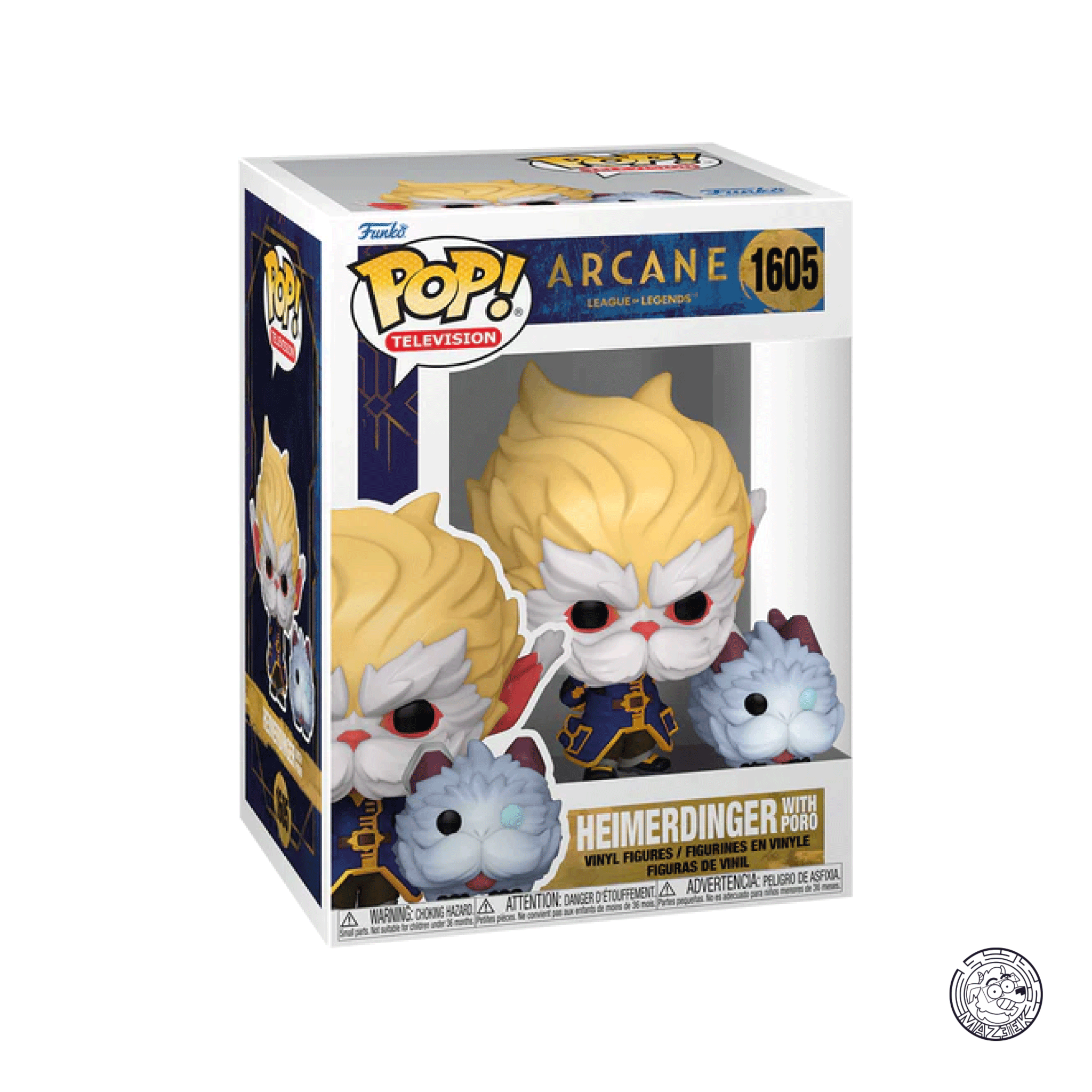 Funko POP! Arcane: Heimerdinger with Poro 1605