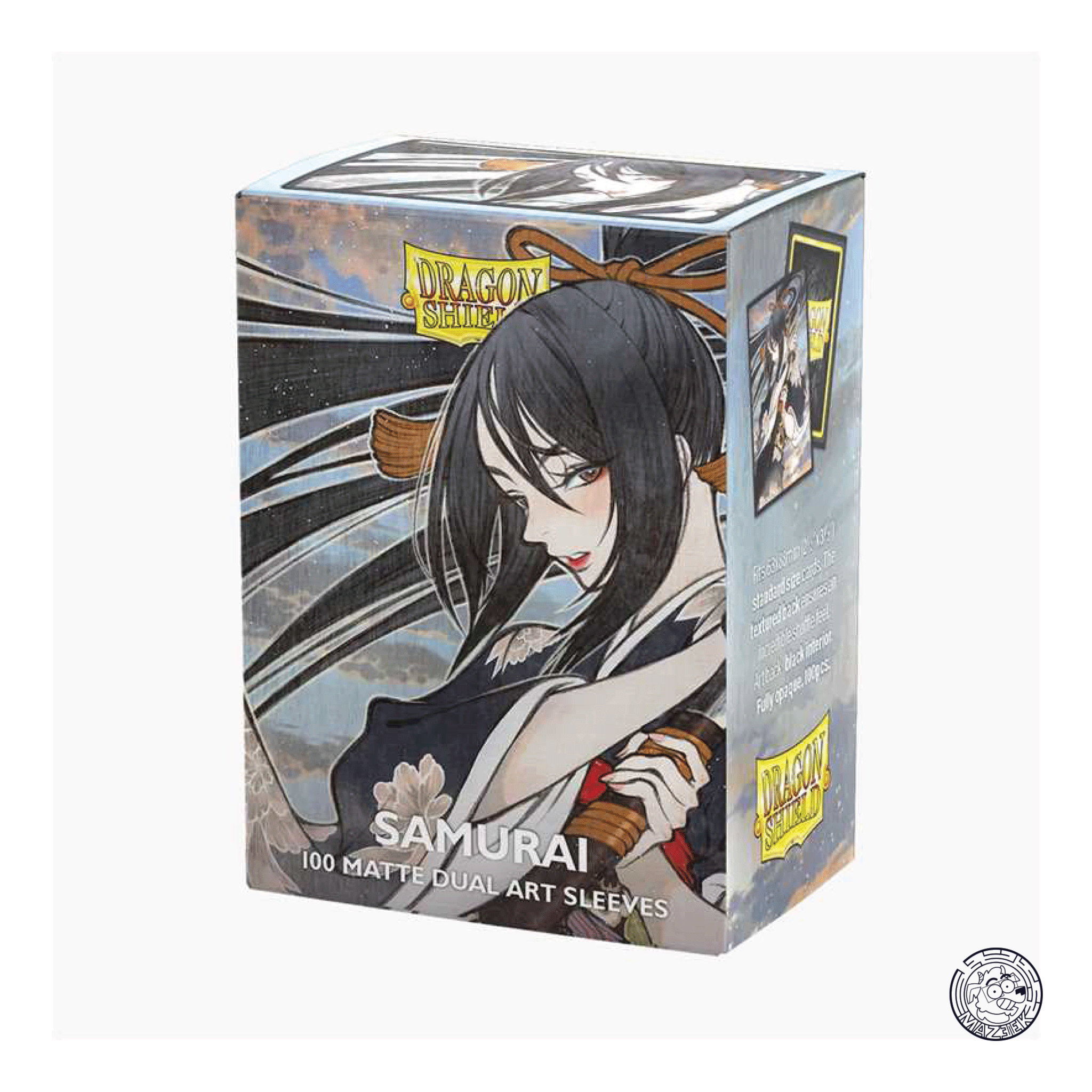 Dragon Shield - 100 Sleeves Matte: Standard Size 66,5x92,5 mm (Samurai)
