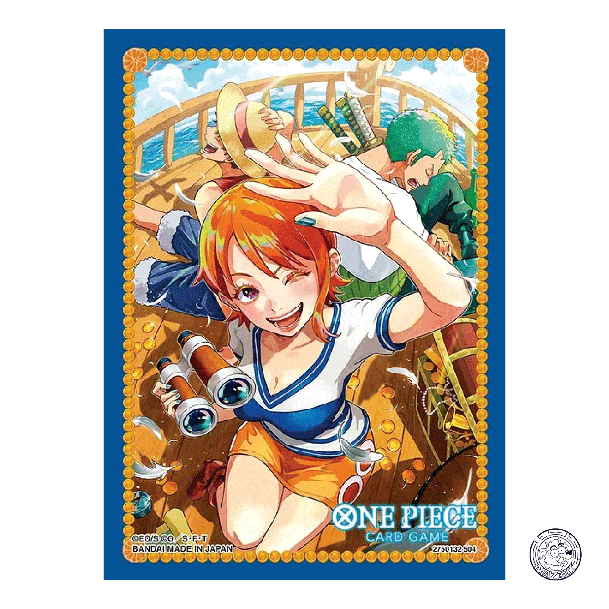 One Piece Card Game: Official Sleeves Display – TCG+ Vol.8 Nami