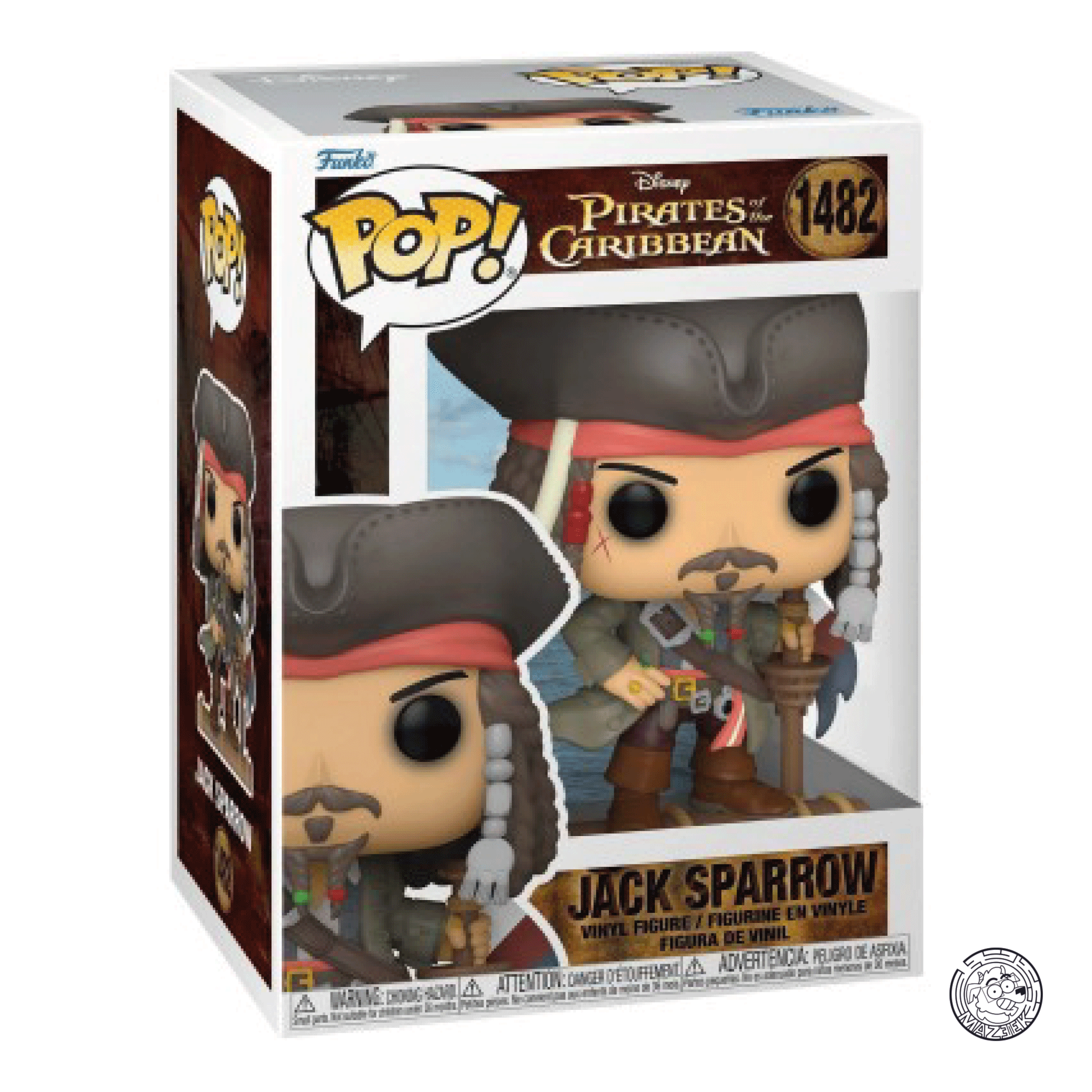 Funko POP! Pirates of the Caribbean: Jack Sparrow 1482