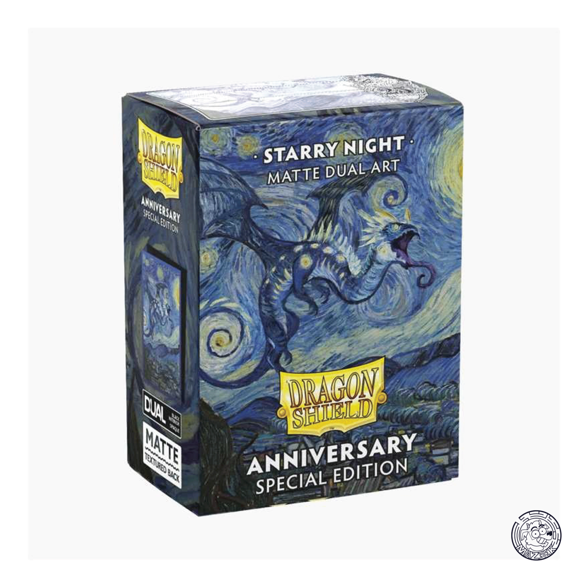 Dragon Shield - 100 Sleeves Matte: Standard Size 66,5x92,5 mm (Art Sleeves Starry Night)