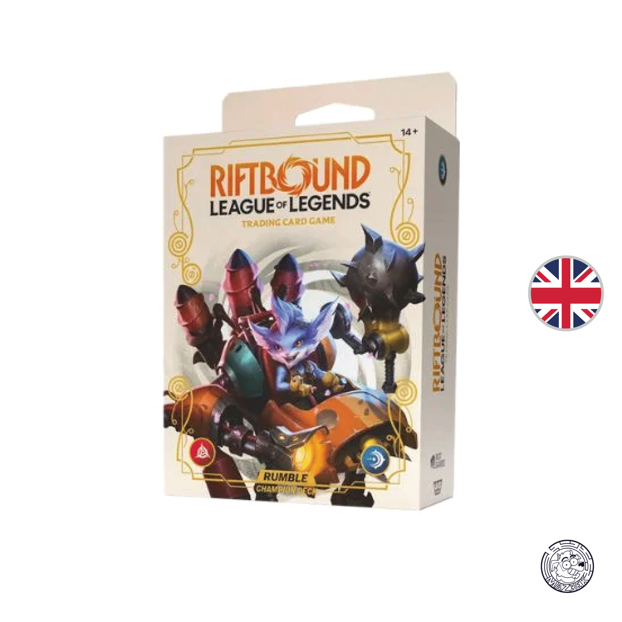 Riftbound - League of Legend: Card Game Champion Deck: Rumble ENG