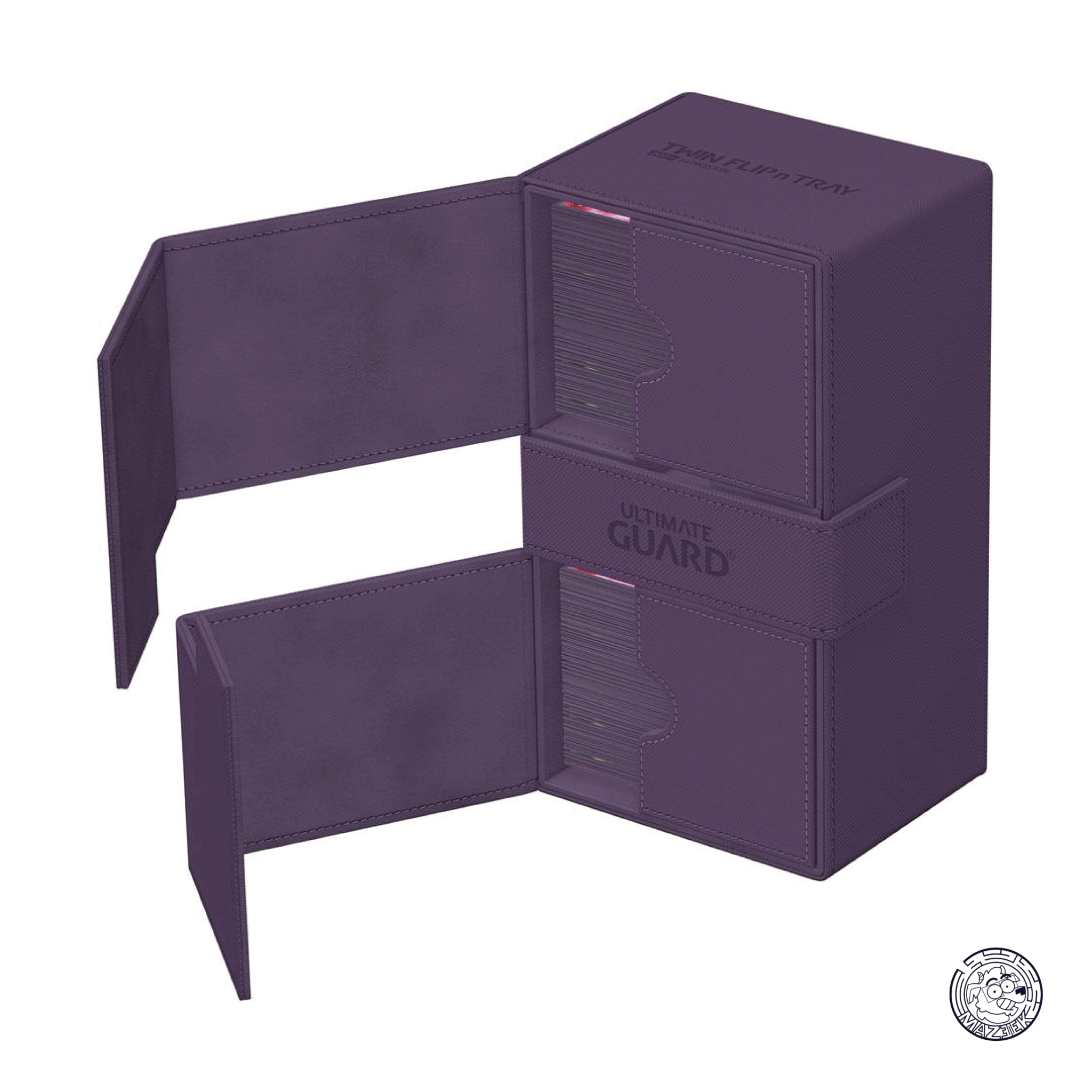 Ultimate Guard - Twin Flip`n`Tray 200+ XenoSkin Monocolor (Purple)