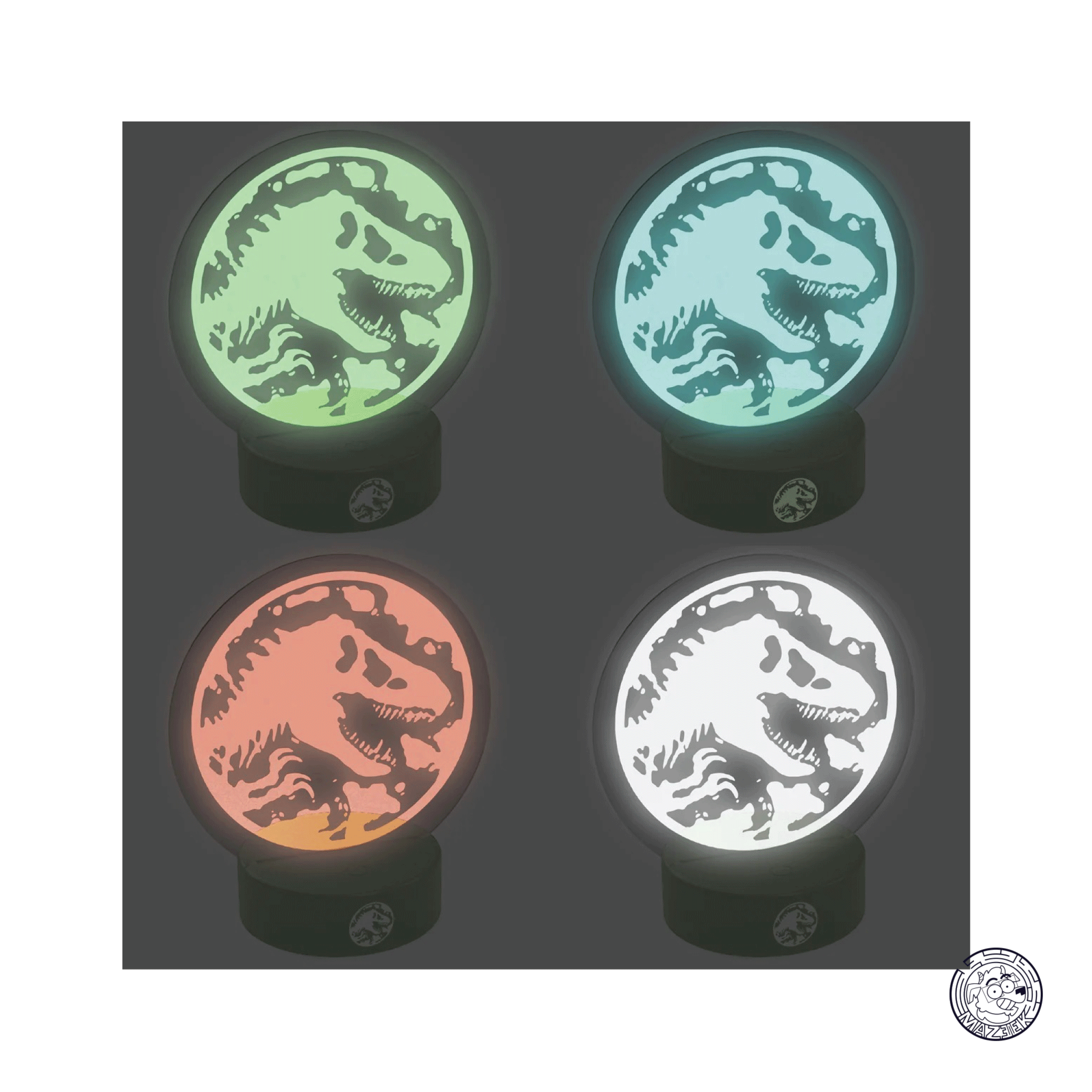 Lampada - JURASSIC WORLD DOMINION - LED Bulb 7x12.5cm