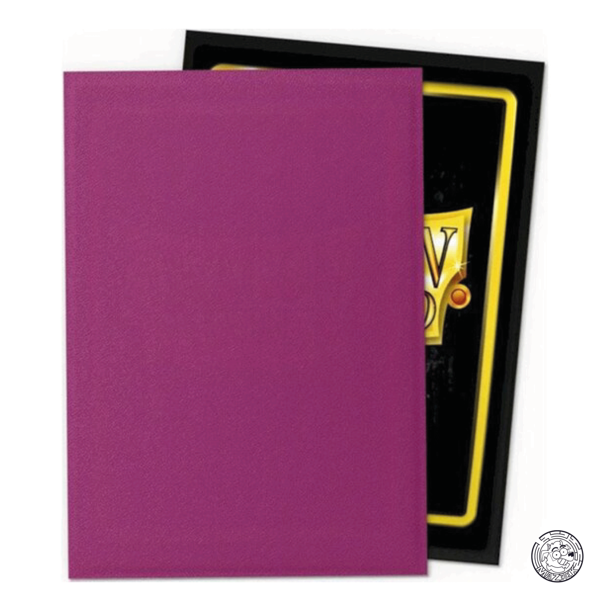 Dragon Shield - 100 Sleeves Matte Dual: Standard Size 66,5x92,5 mm (Wraith)