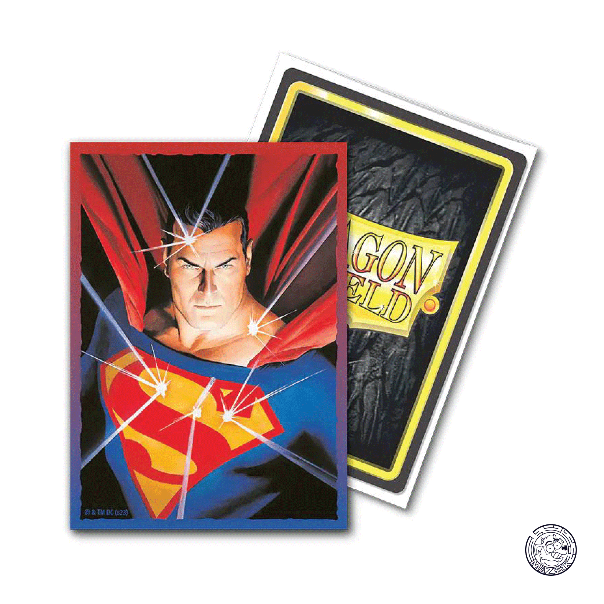 Dragon Shield - 100 Sleeves Matte: Standard Size 66,5x92,5 mm (Superman)