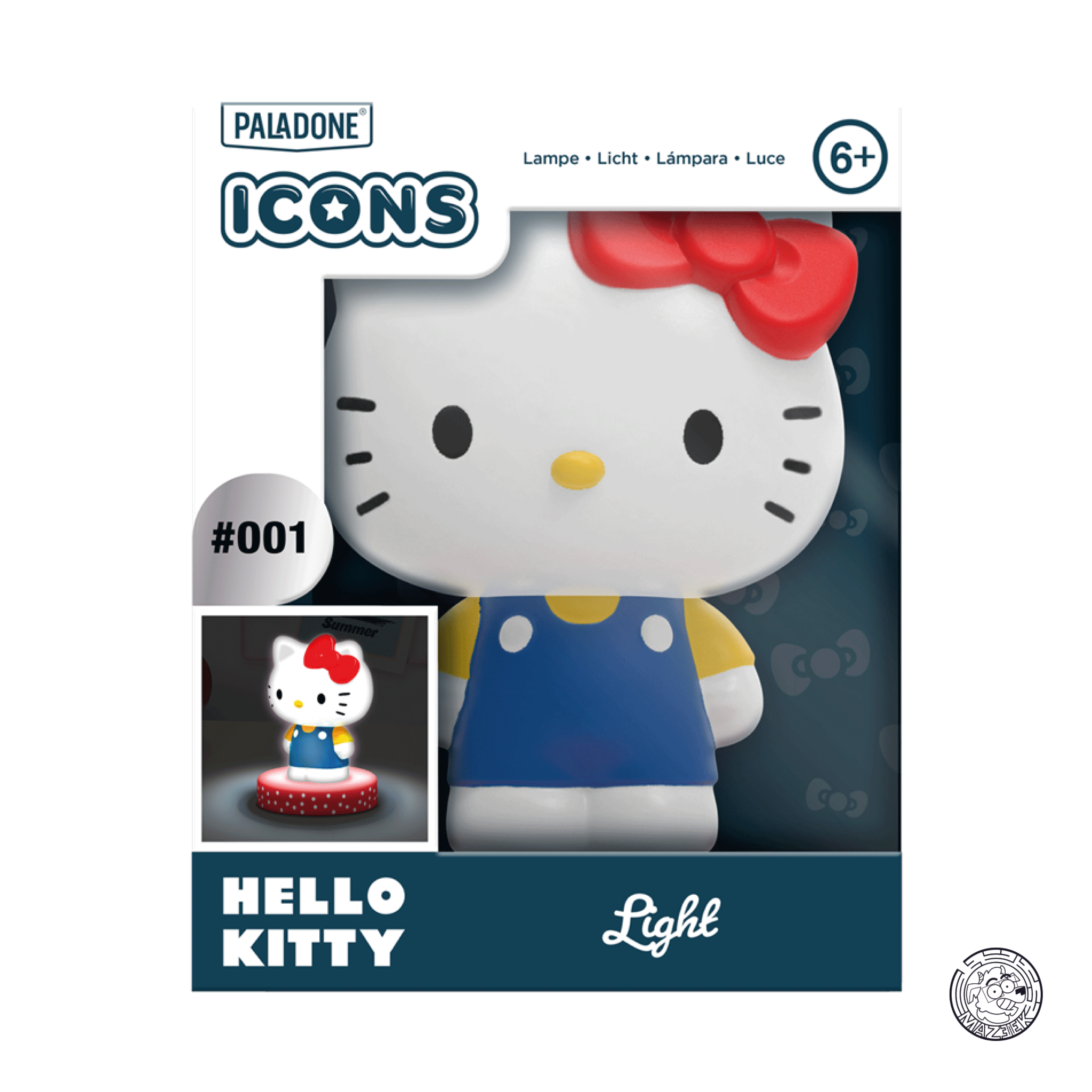 Lampada - HELLO KITTY - Icon Lamp 4,3inch - 11cm