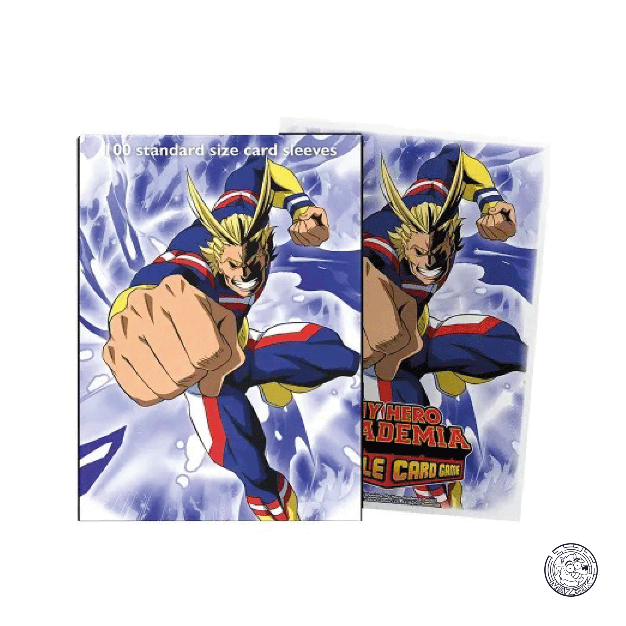 Dragon Shield - 100 Sleeves Matte Jasco: Standard Size 66,5x92,5 mm (All Might)