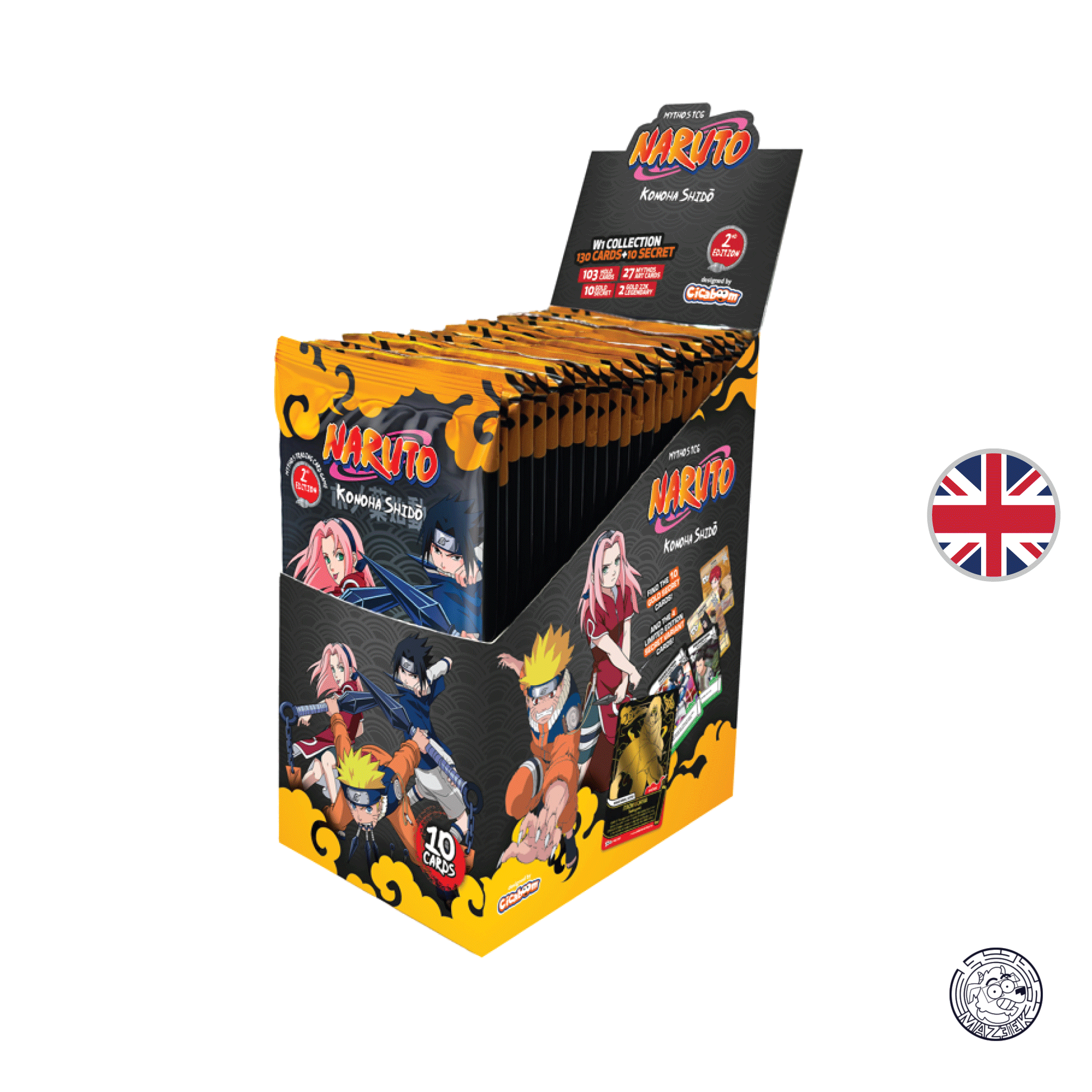 Naruto Mythos TCG - 2nd Edition: Box 24 Buste - ENG