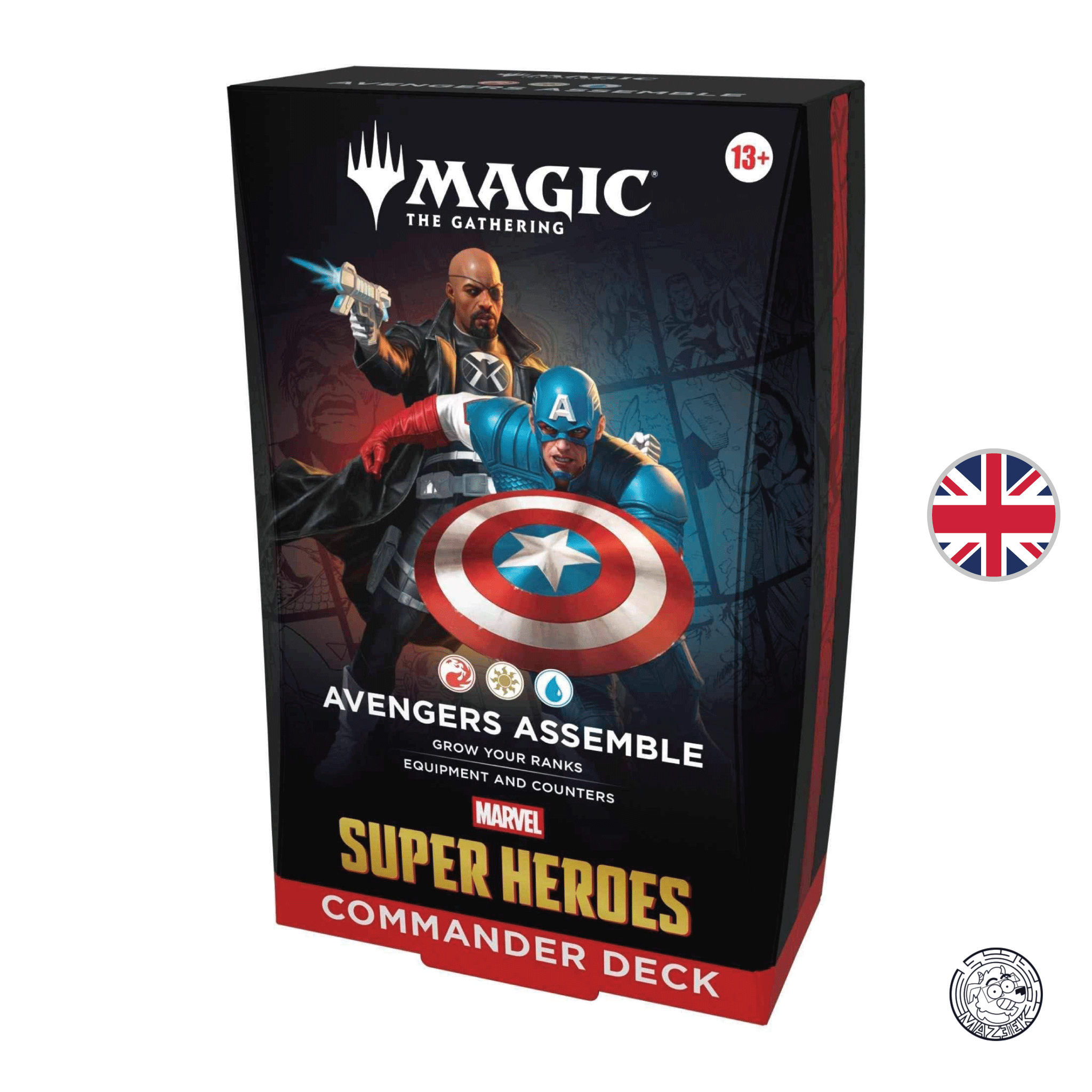 Magic the Gathering - Commander Deck - Marvel Super Heroes ENG