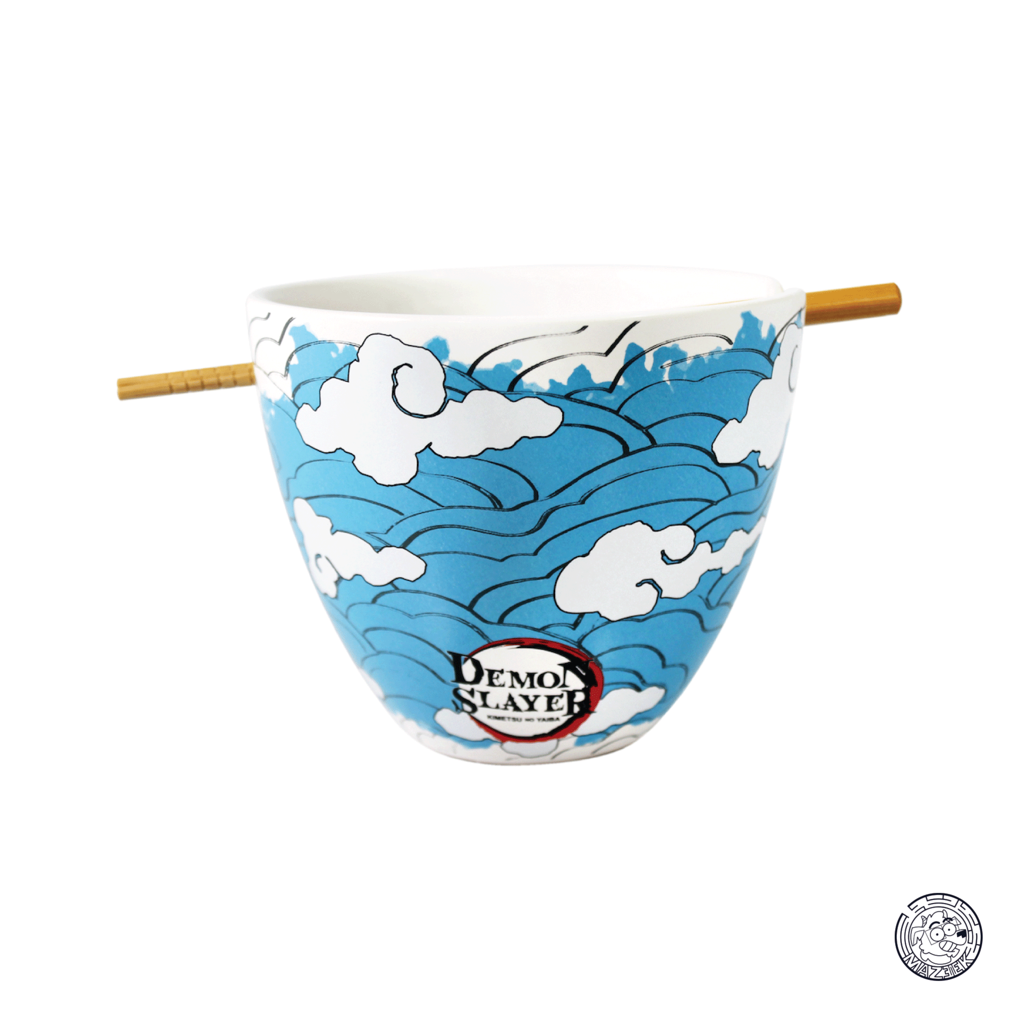 Ciotola - DEMON SLAYER - Ramen Bowl with Chopstick 470ml - Tanjiro Mask