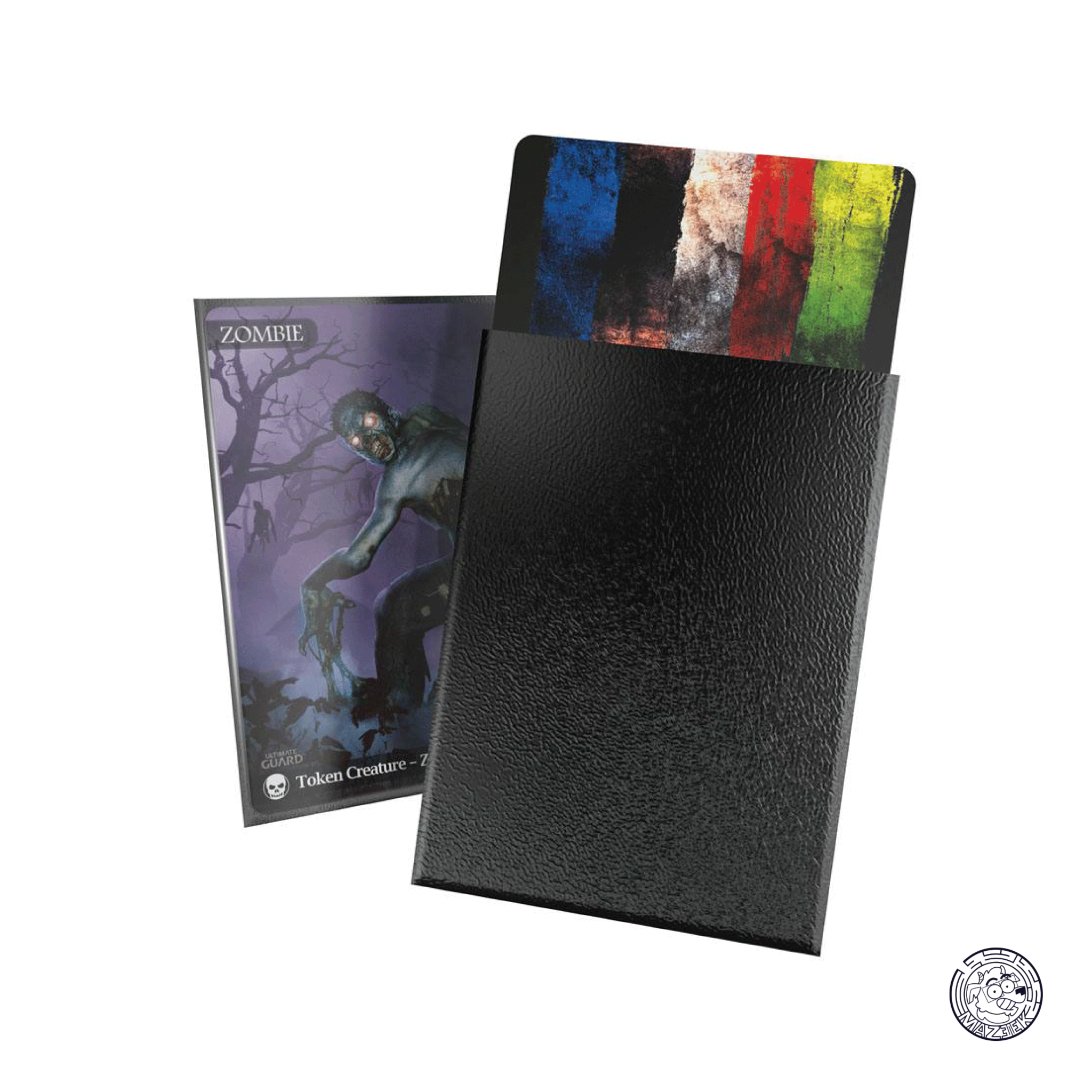 Ultimate Guard - 100 Sleeves Cortex Matte: Standard Size 66x91 mm (Black)