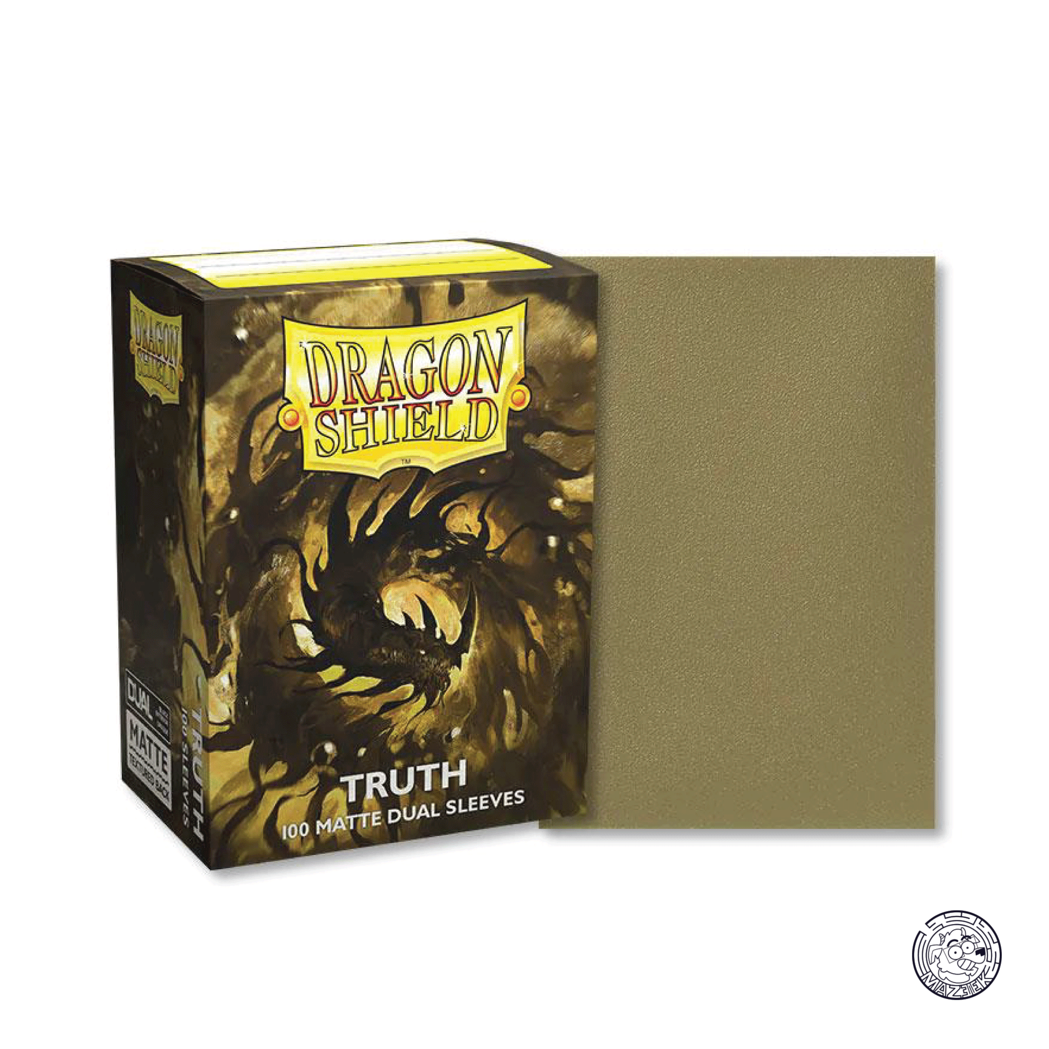 Dragon Shield - 100 Sleeves Matte: Standard Size 66,5x92,5 mm (Truth)