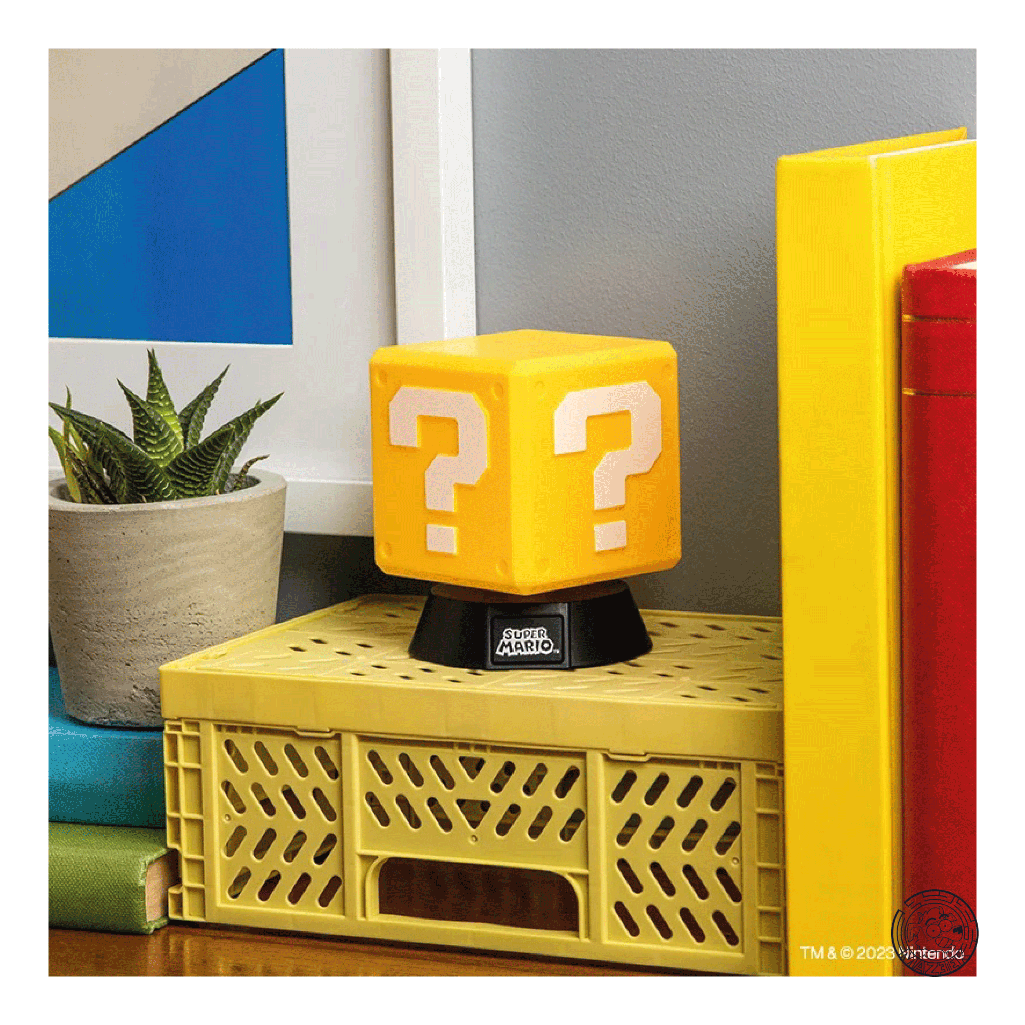 Lampada - NINTENDO - Question Block - Icon Light - 3.9inch - 10cm
