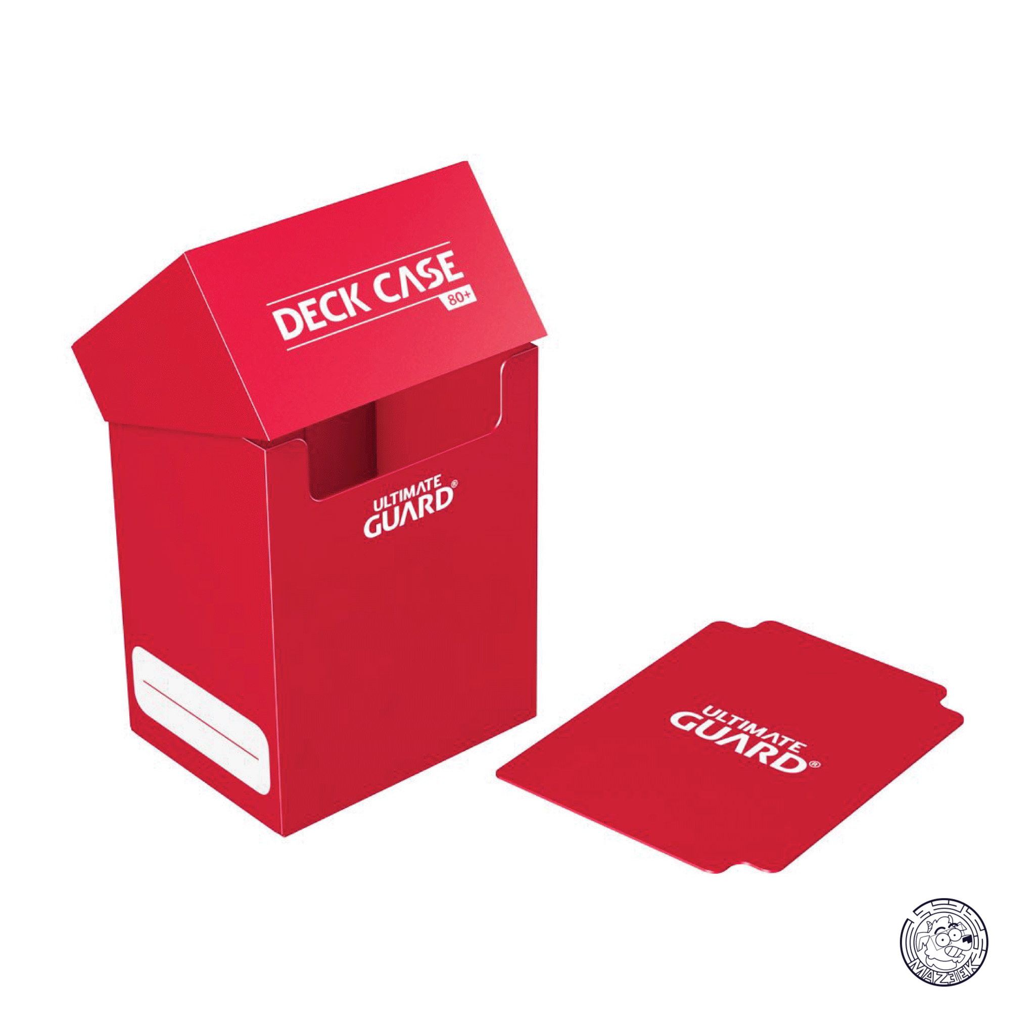 Ultimate Guard - Deck Case 80+ Standard Size (Red)
