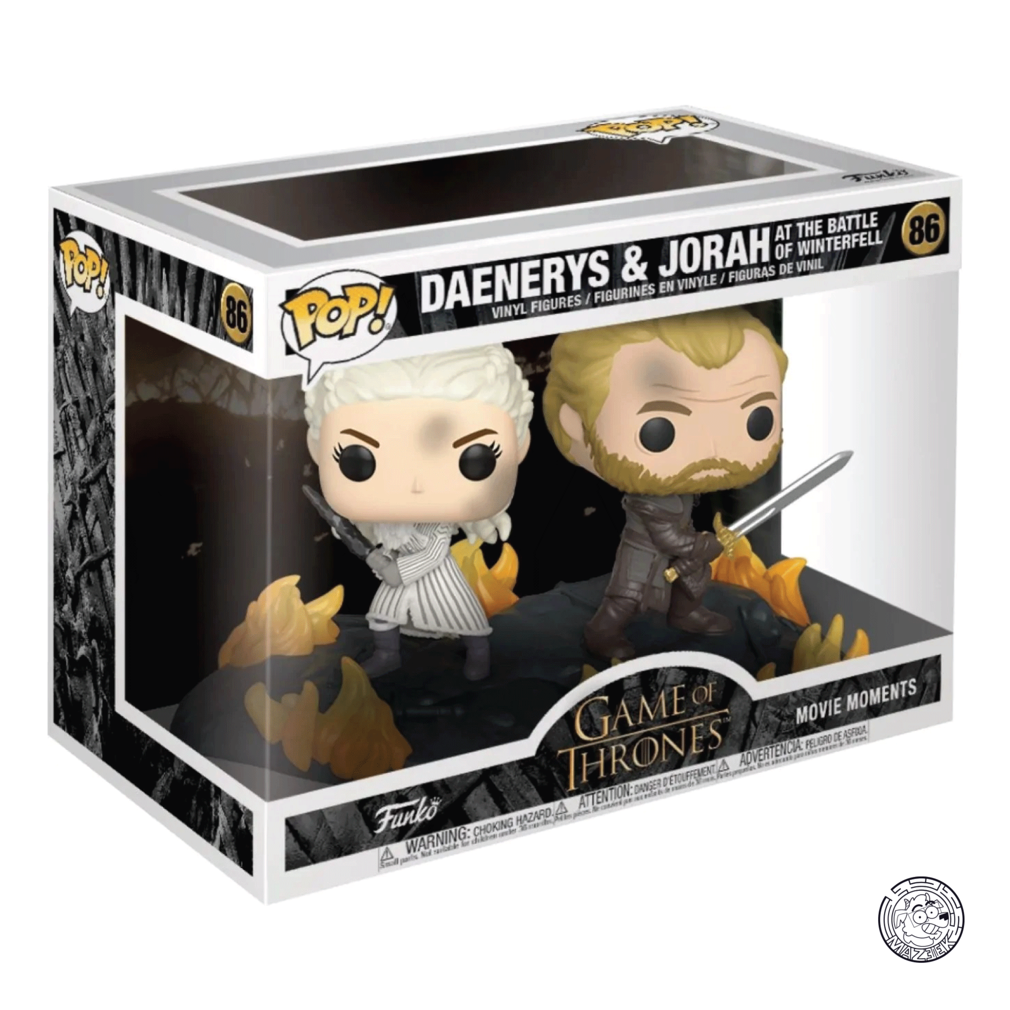 Funko POP! Game of Thrones: Daenerys & Jorah at the Battle of Winterfell 86