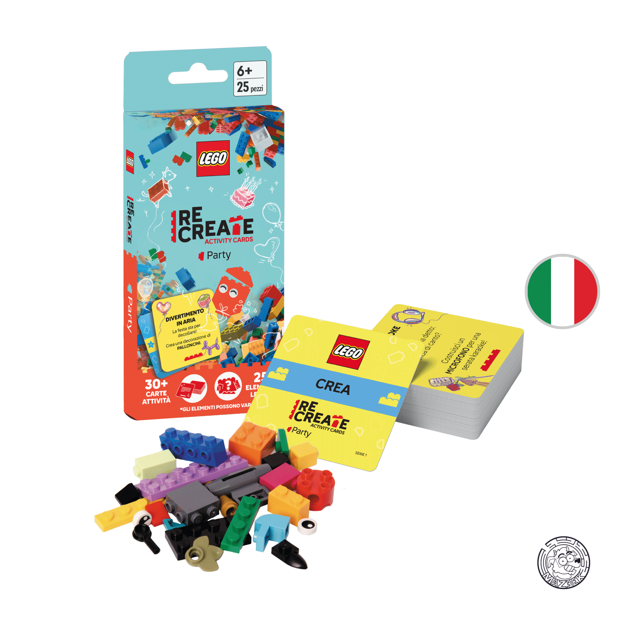 Lego Recreate - Activity Cards - Party - Prima Release