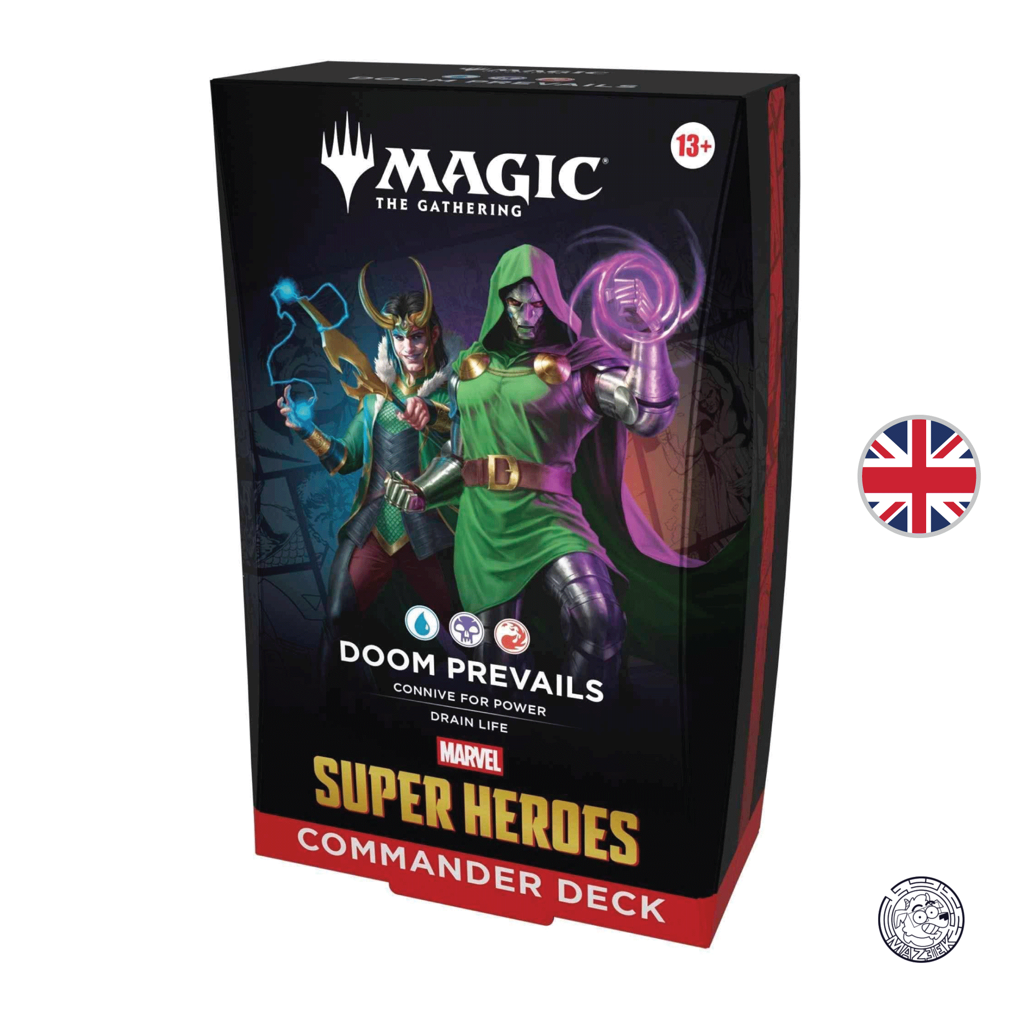 Magic the Gathering - Commander Deck - Marvel Super Heroes ENG