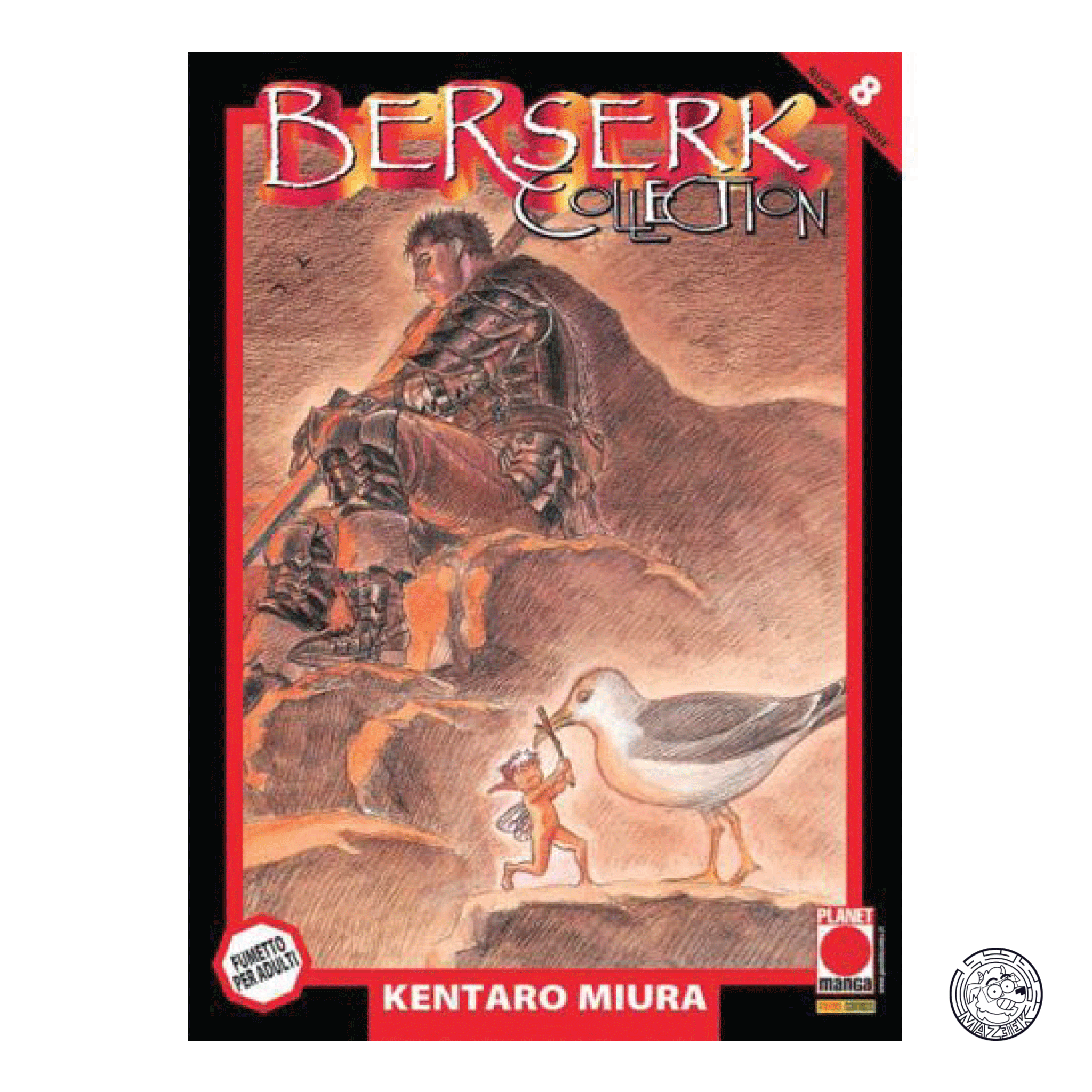Berserk Collection Serie Nera 08 - Quarta Ristampa