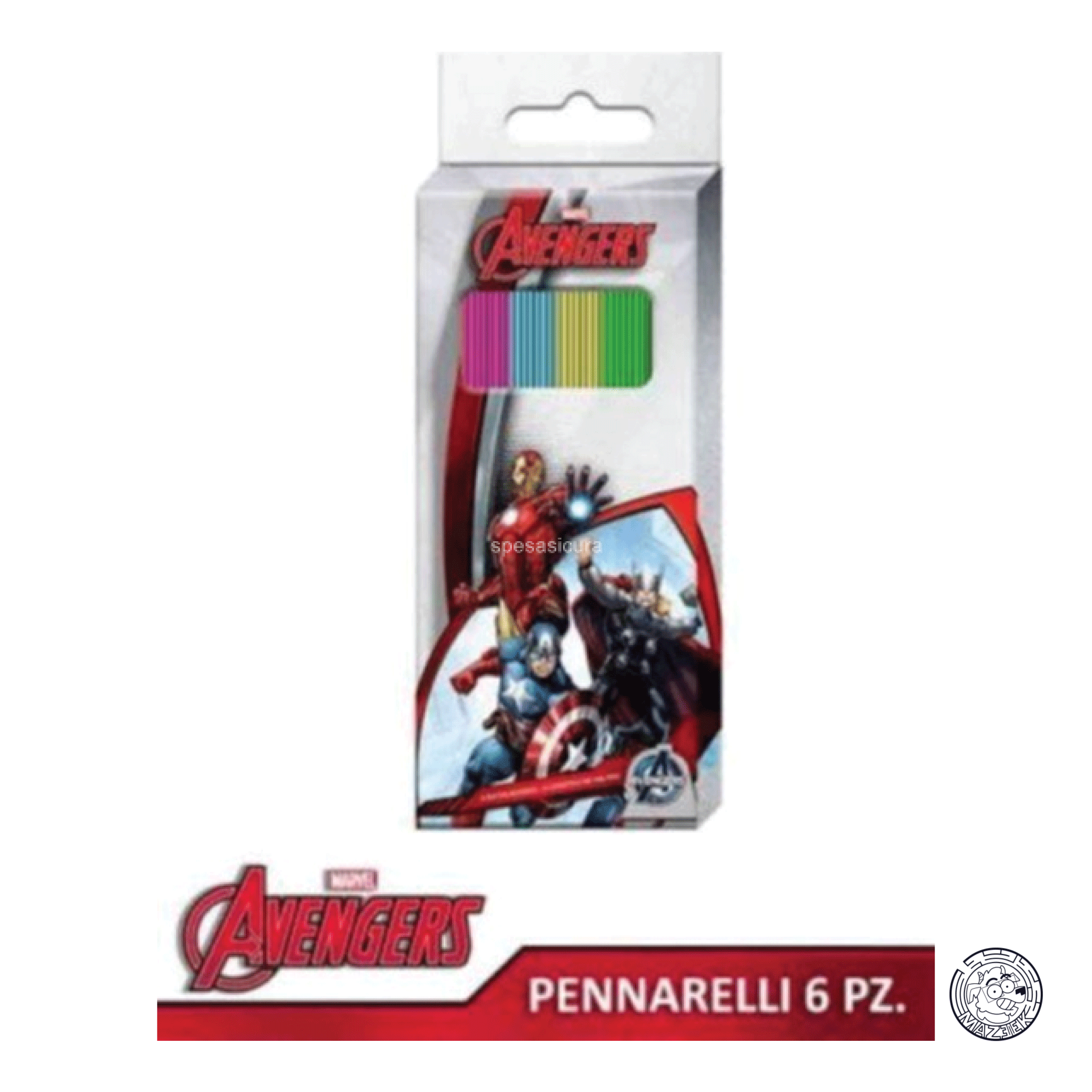 Pennarelli - Avengers 6pz