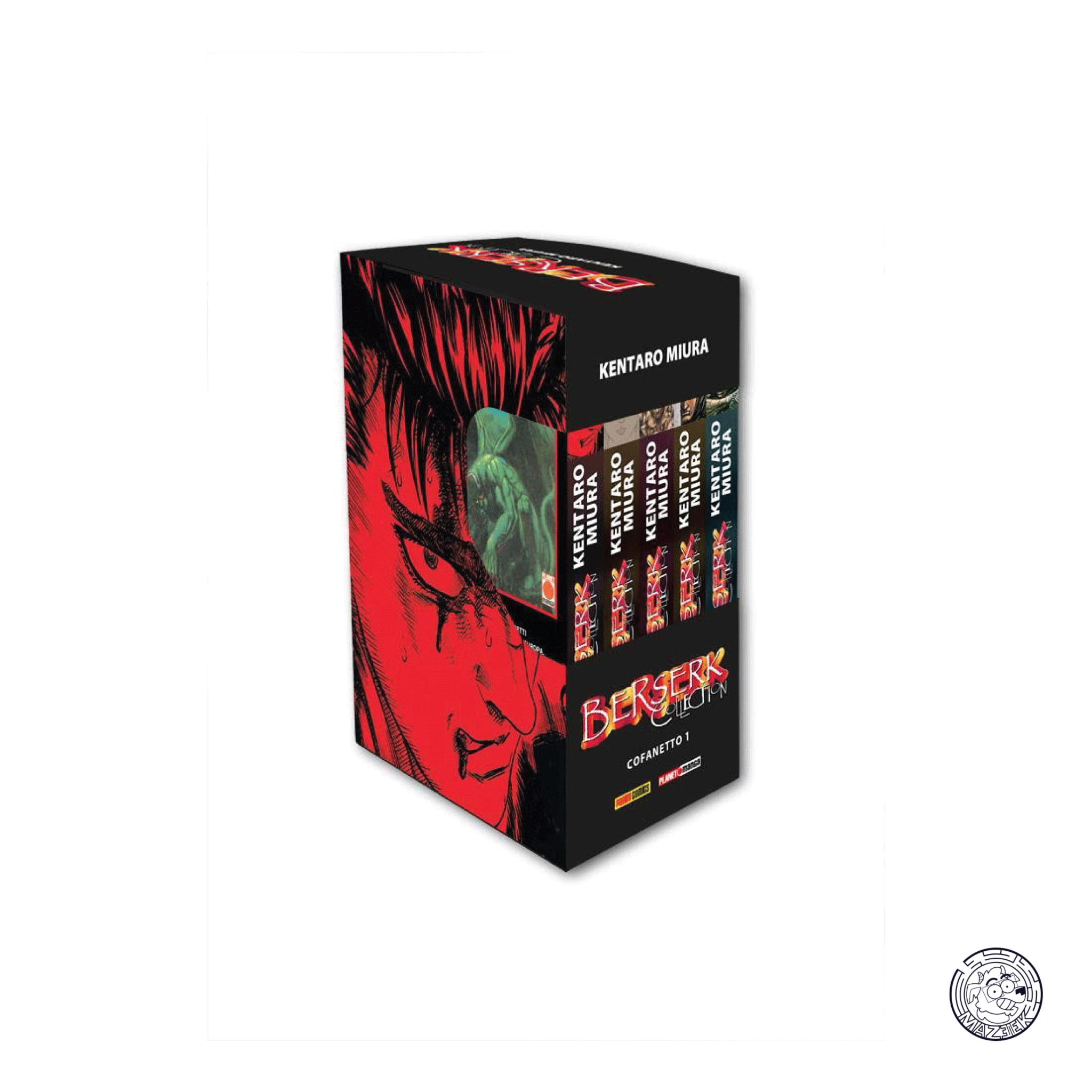 Berserk Collection Serie Nera - BOX 3 Pieno (11-15)