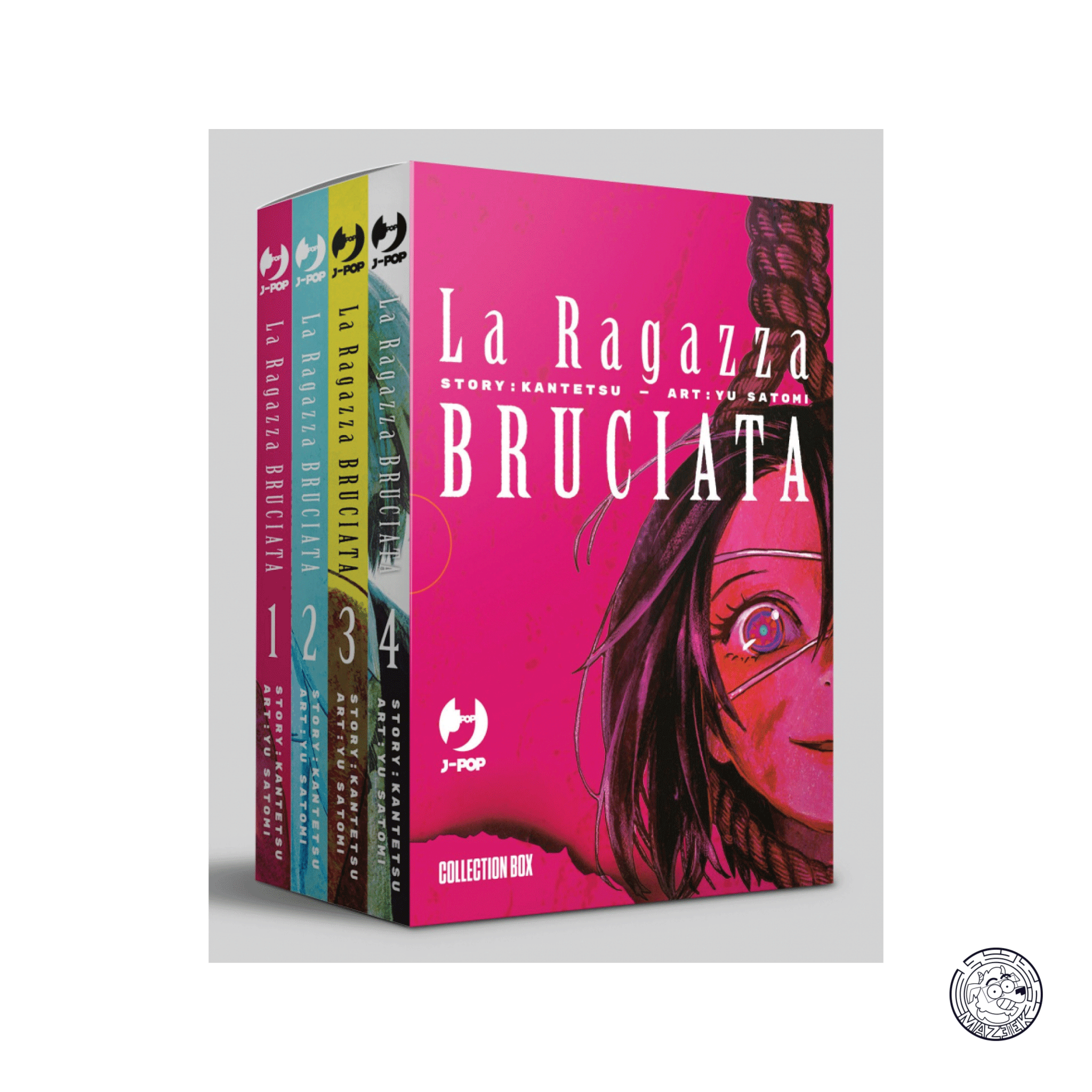 La Ragazza Bruciata - Box Completo