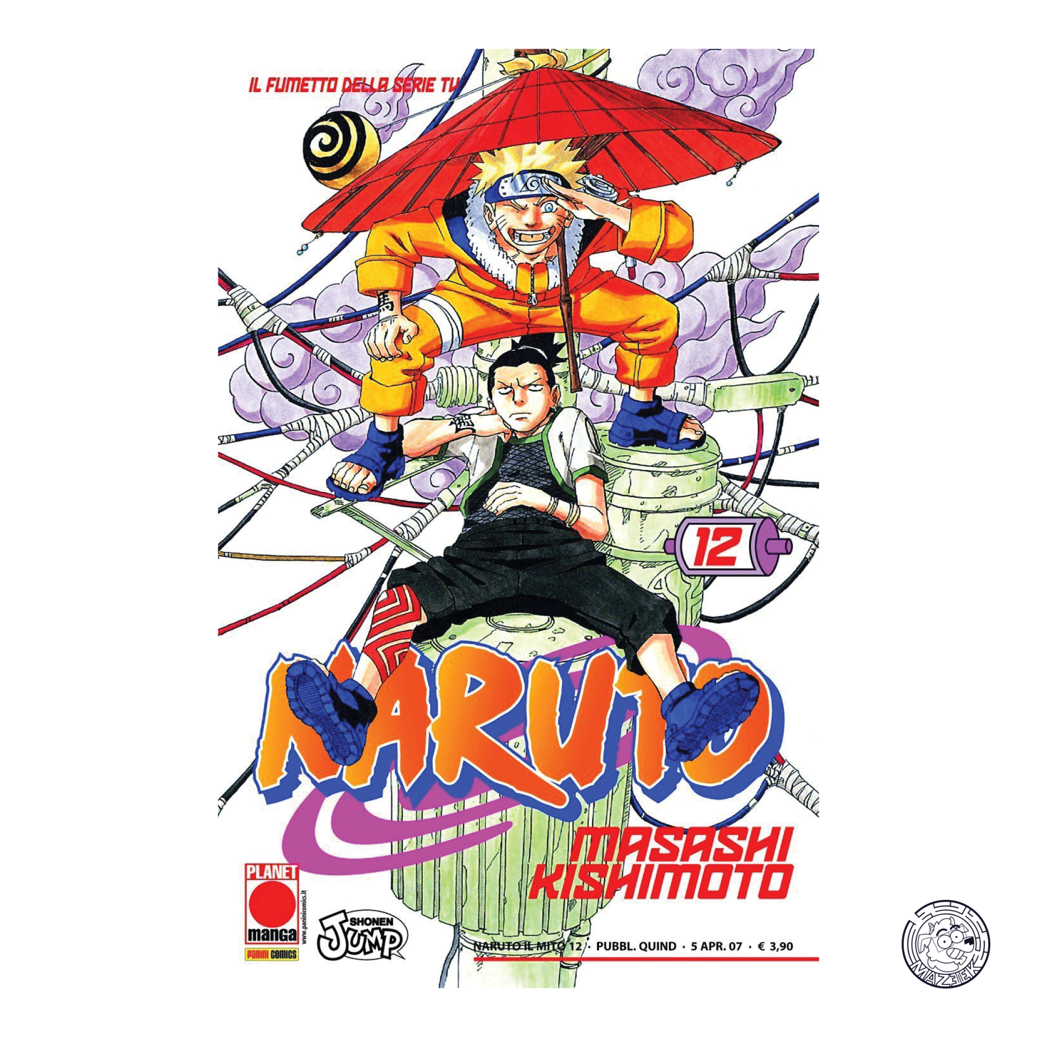 Naruto the Myth 12 - Fourth Reprint