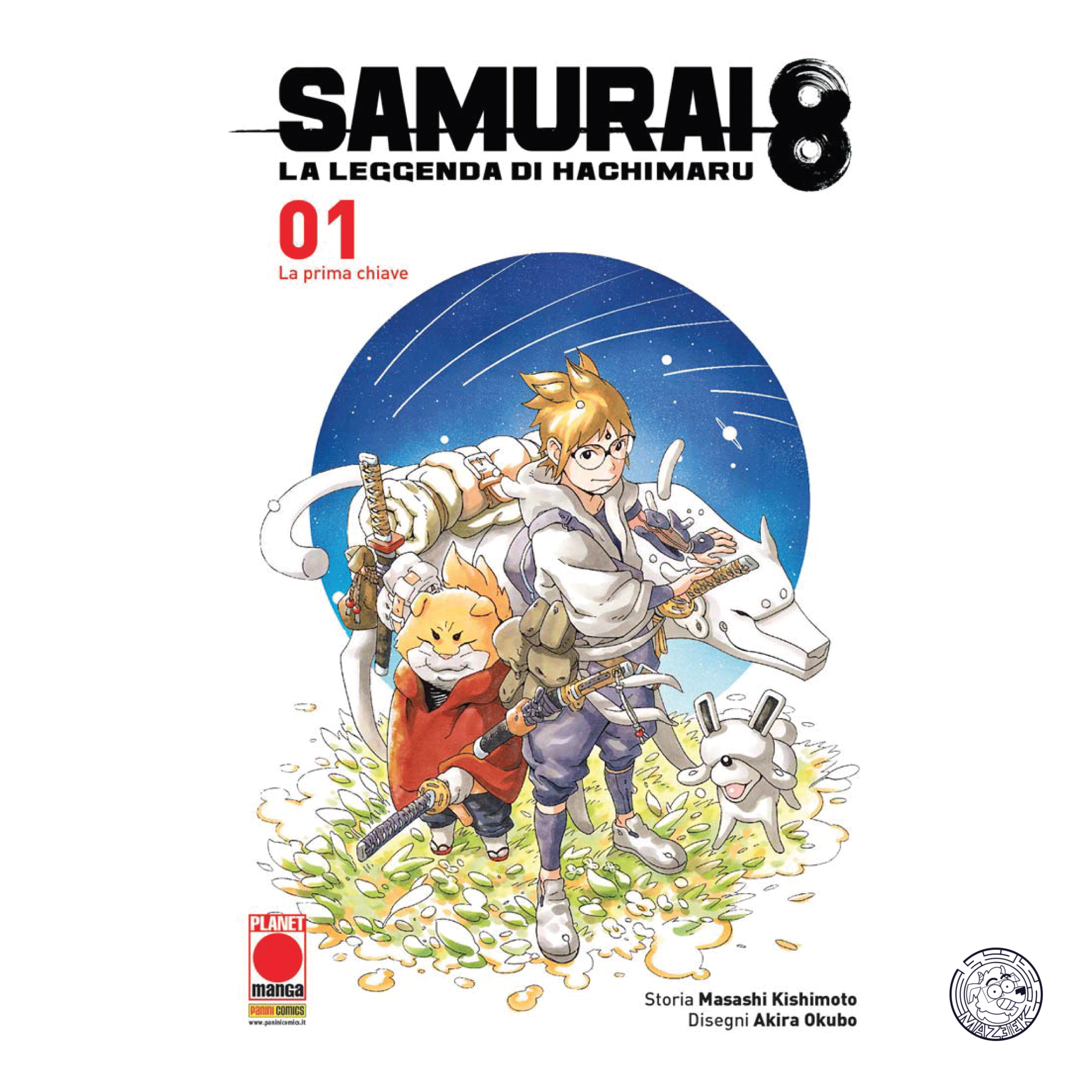 Samurai 8: La Leggenda Di Hachimaru 01 - Regular