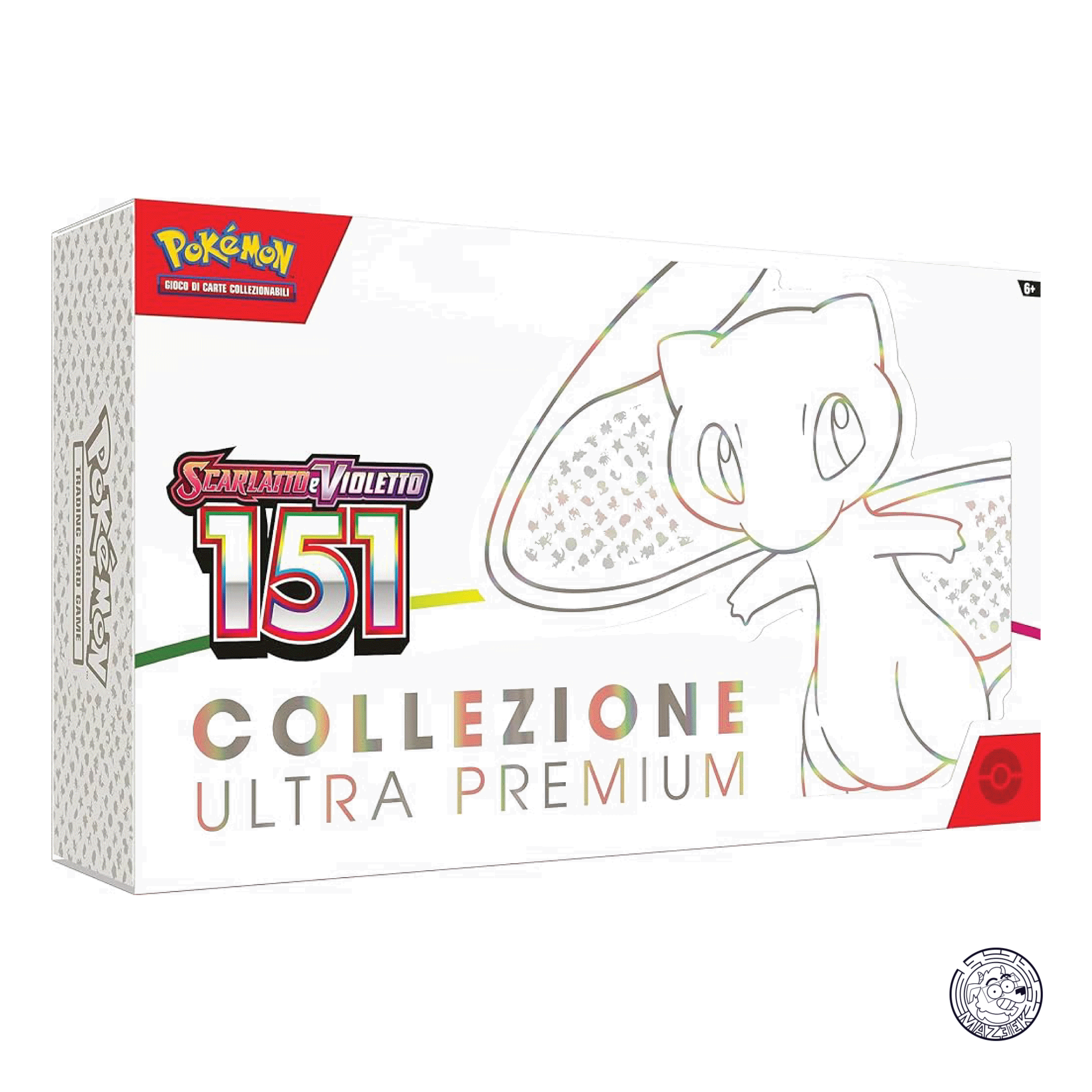 Pokemon! BOX: Scarlet and Violet - Ultra Premium Mew Collection 151 ITA