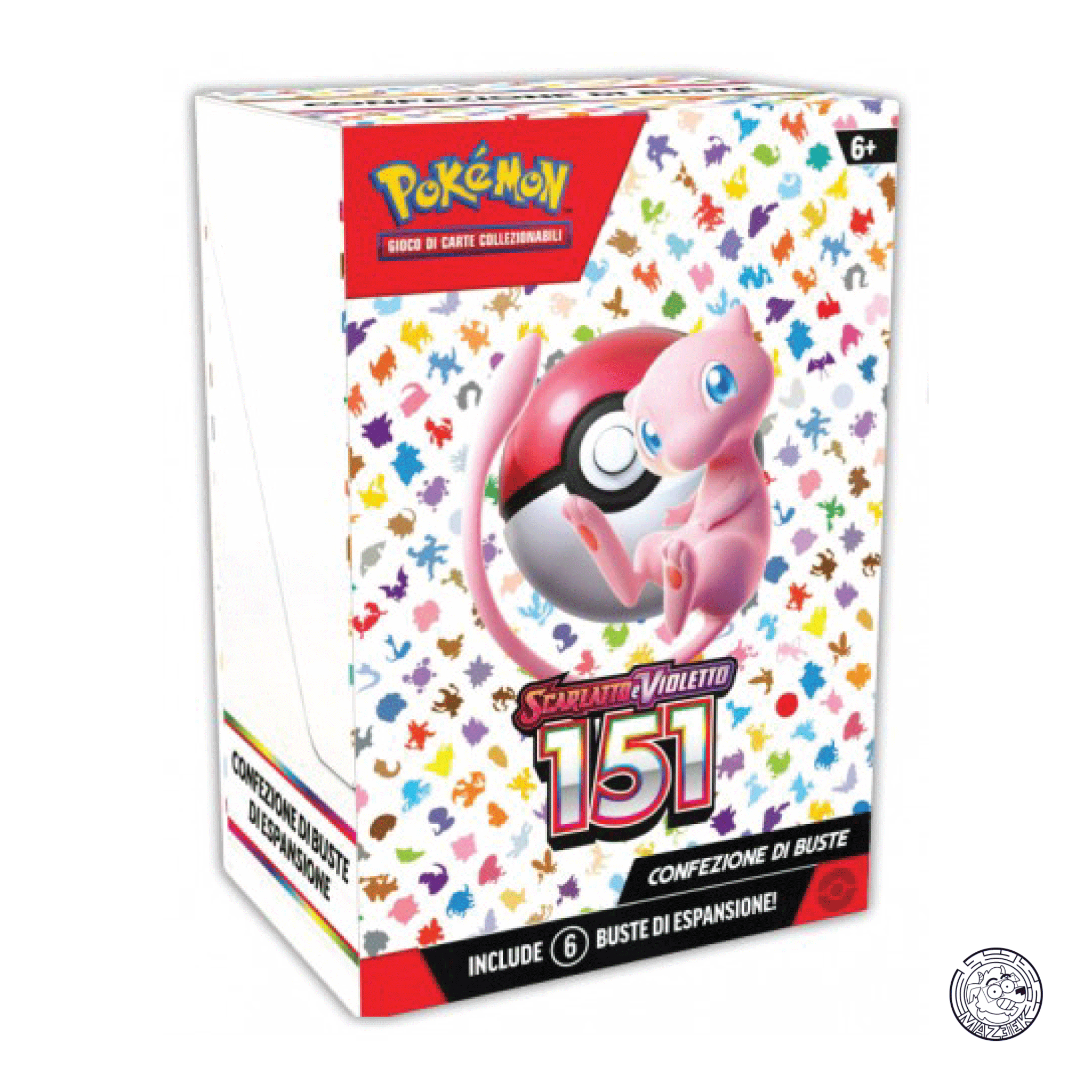 Pokemon! BOX: Scarlet and Violet - Pack of 6 packs 151 ITA