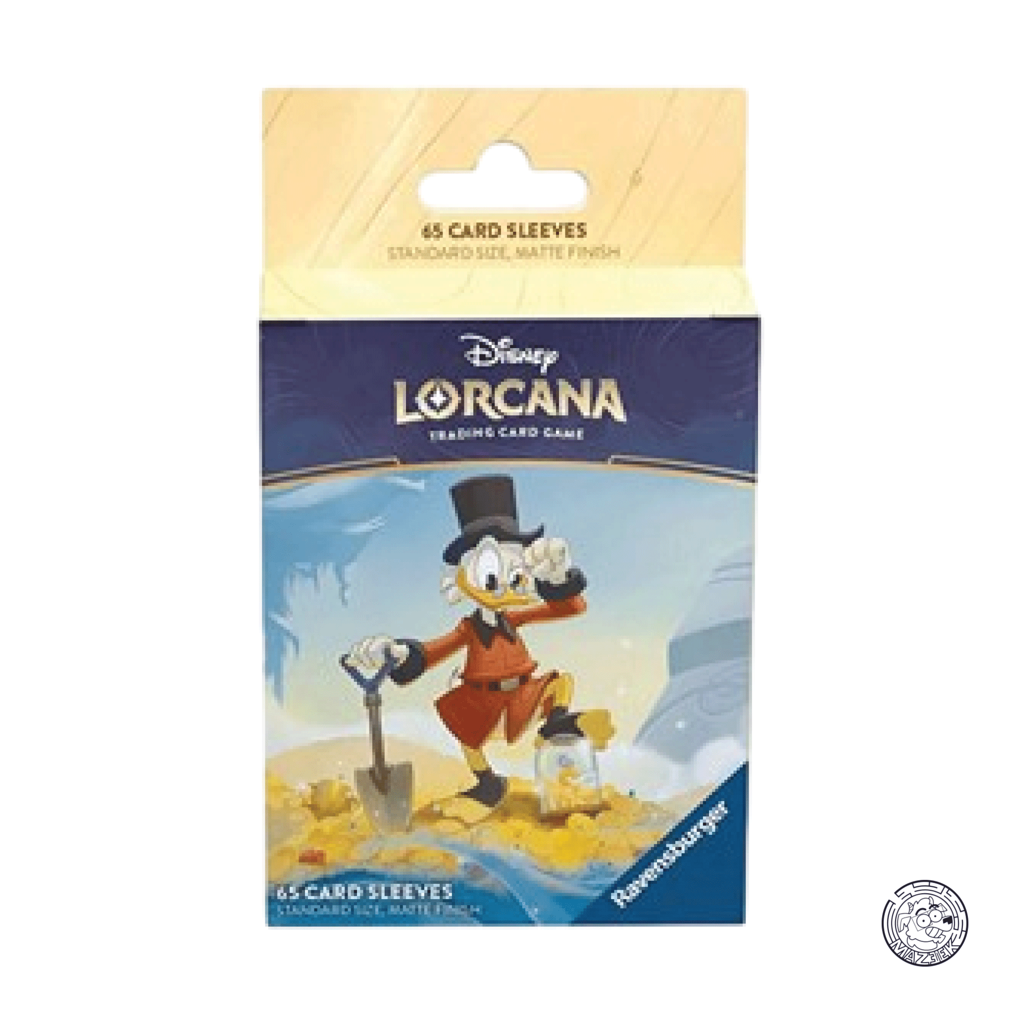 Lorcana! Card Sleeves (65 Sleeves) - "Scrooge McDuck – Richest Duck in the World"