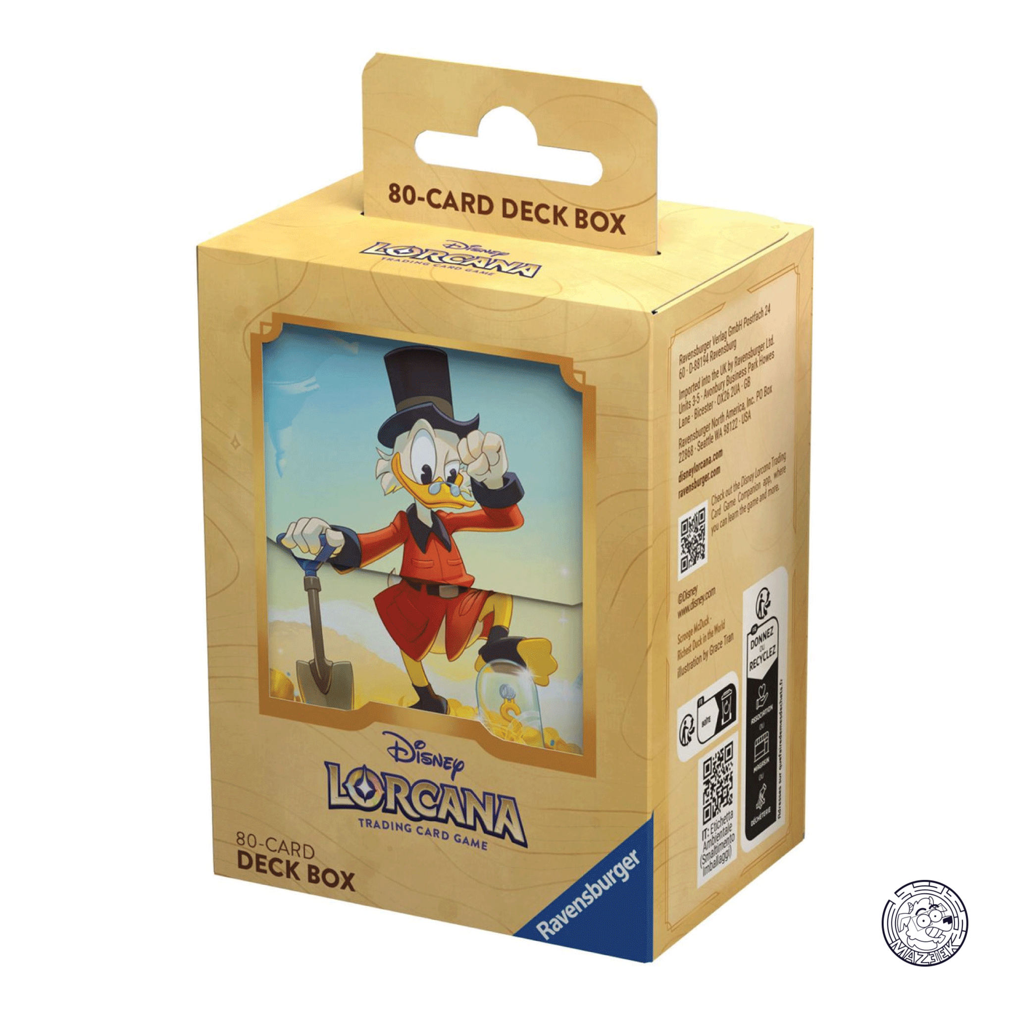 Lorcana! Into the Inklands - Deck Box "Scrooge McDuck – Richest Duck in the World"