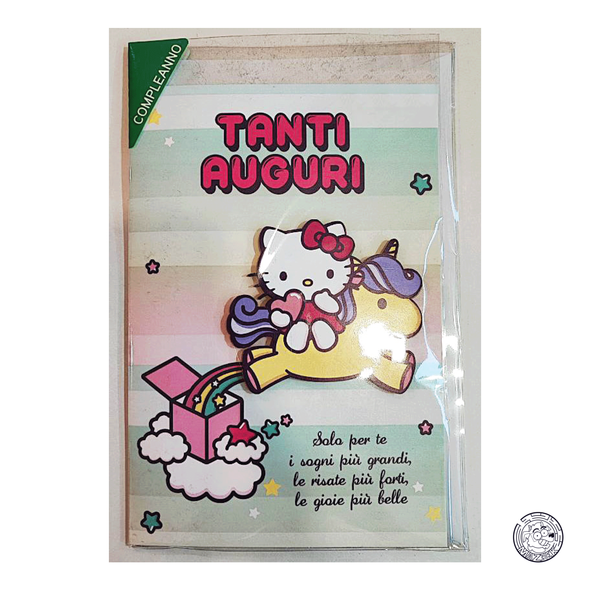 Bigliettino Regalo - Hello Kitty: Tanti Auguri