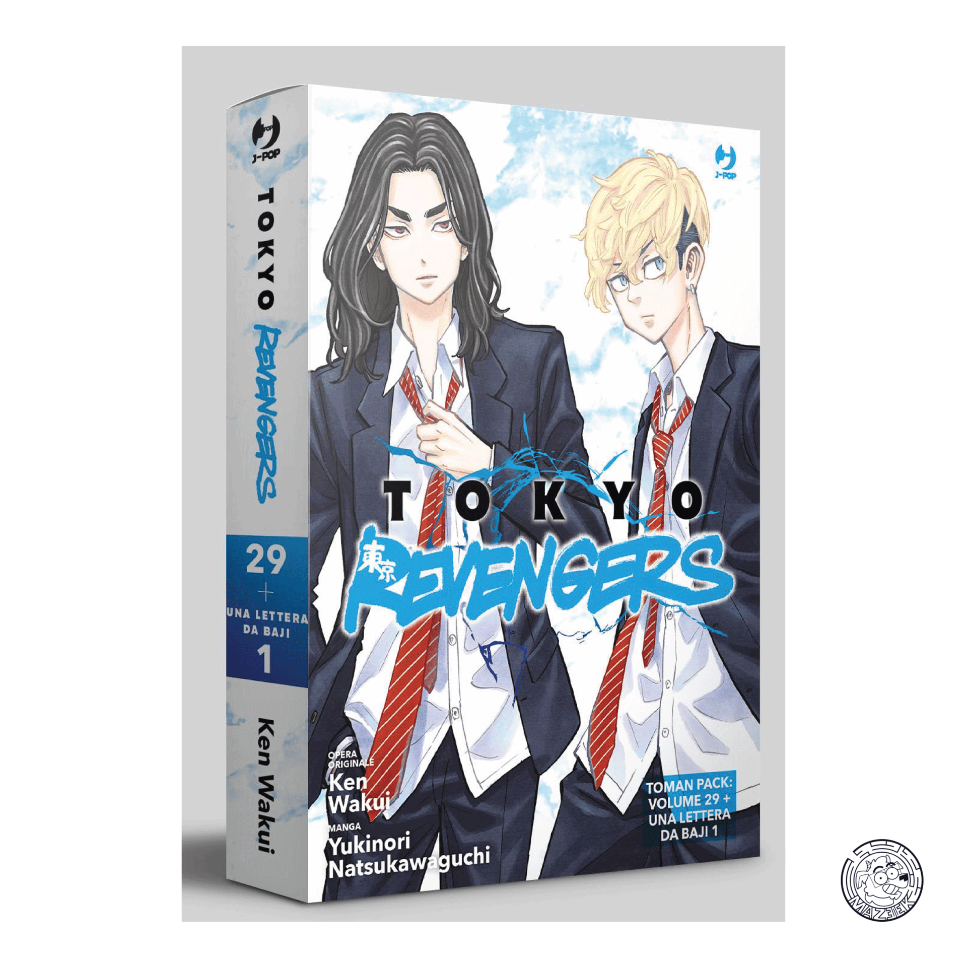 Tokyo Revengers Toman Pack 4: Volome 29 + Una Lettera da Baji 01