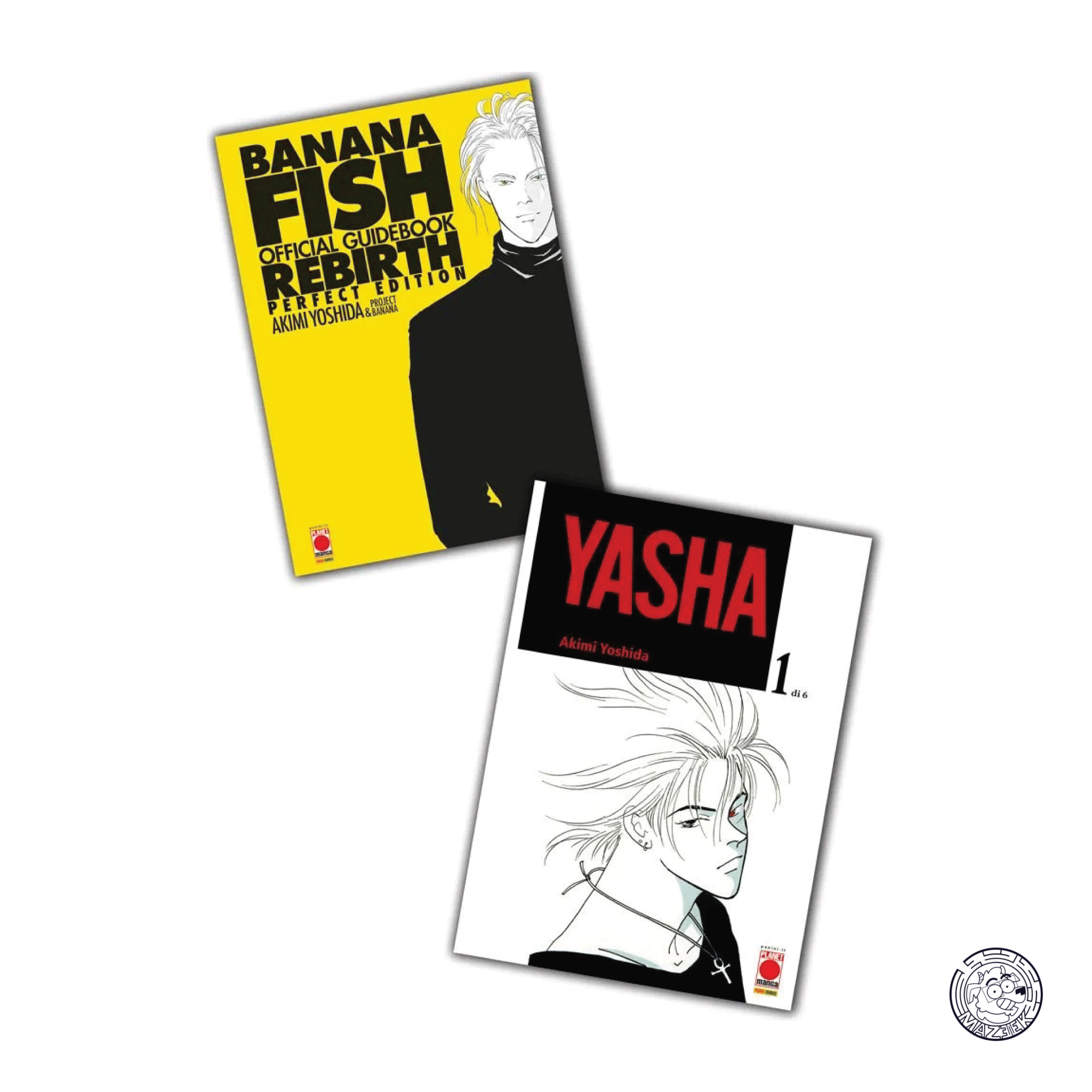 Yasha 01 + Banana Fish, Official Guidebook Rebirth Perfect Edition - Bundle 