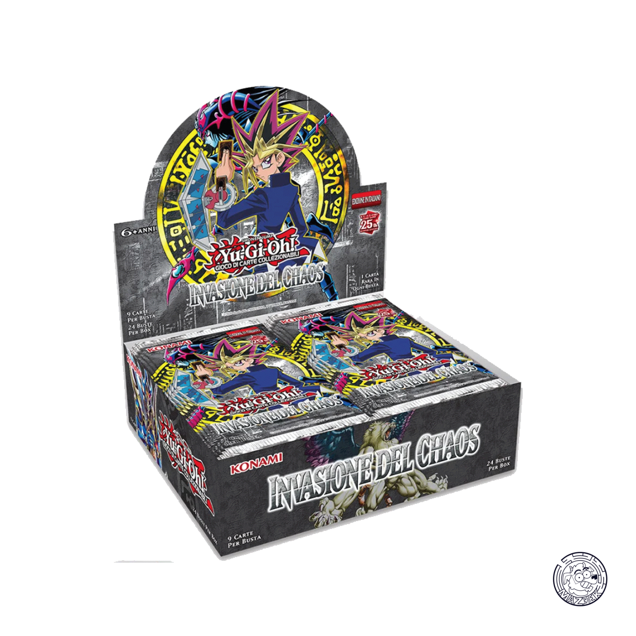 Yu-Gi-Oh! BOX: Chaos Invasion - 25th Anniversary (24 Packs) ITA