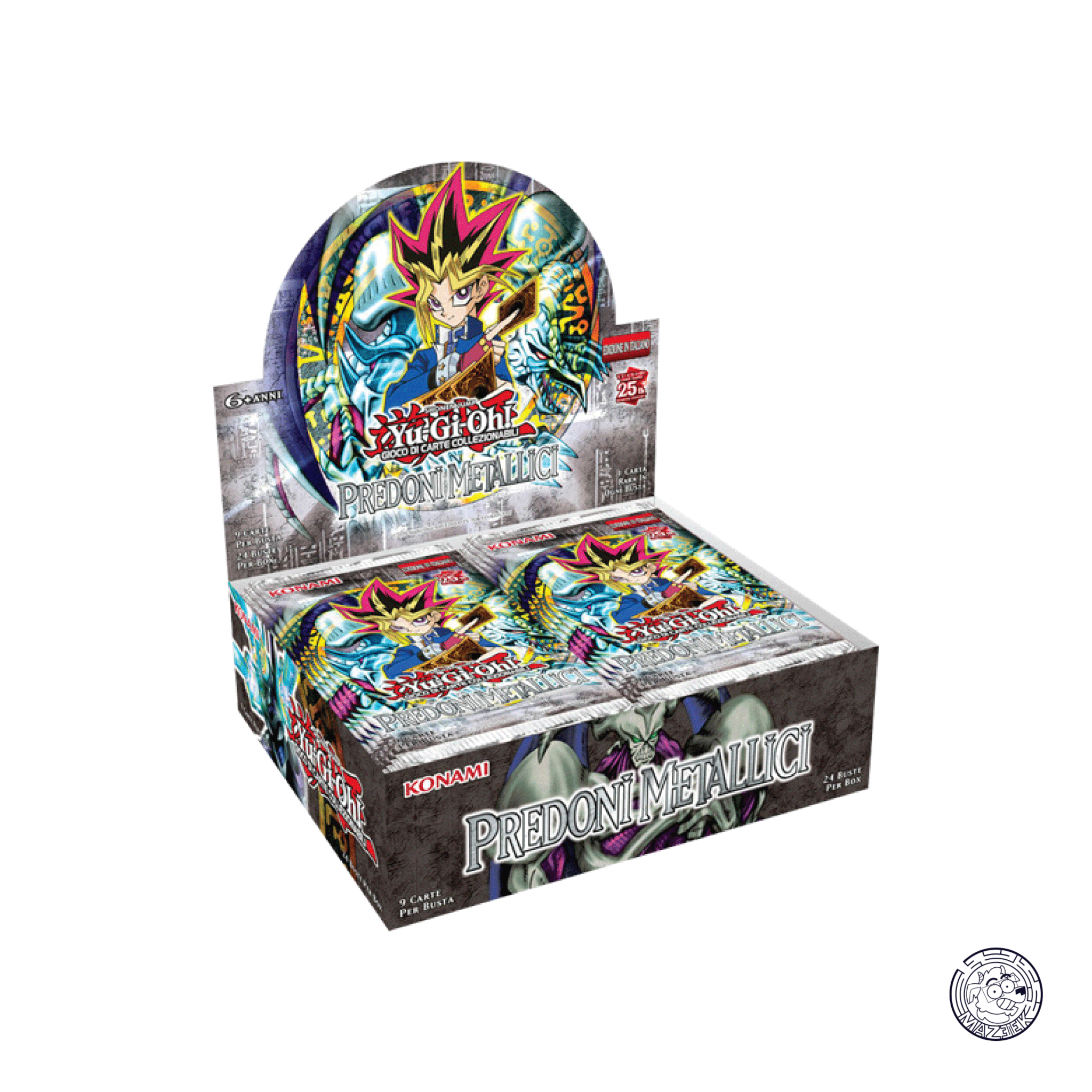 Yu-Gi-Oh! BOX: Predoni Metallici - 25° Anniversario (24 Buste) ITA