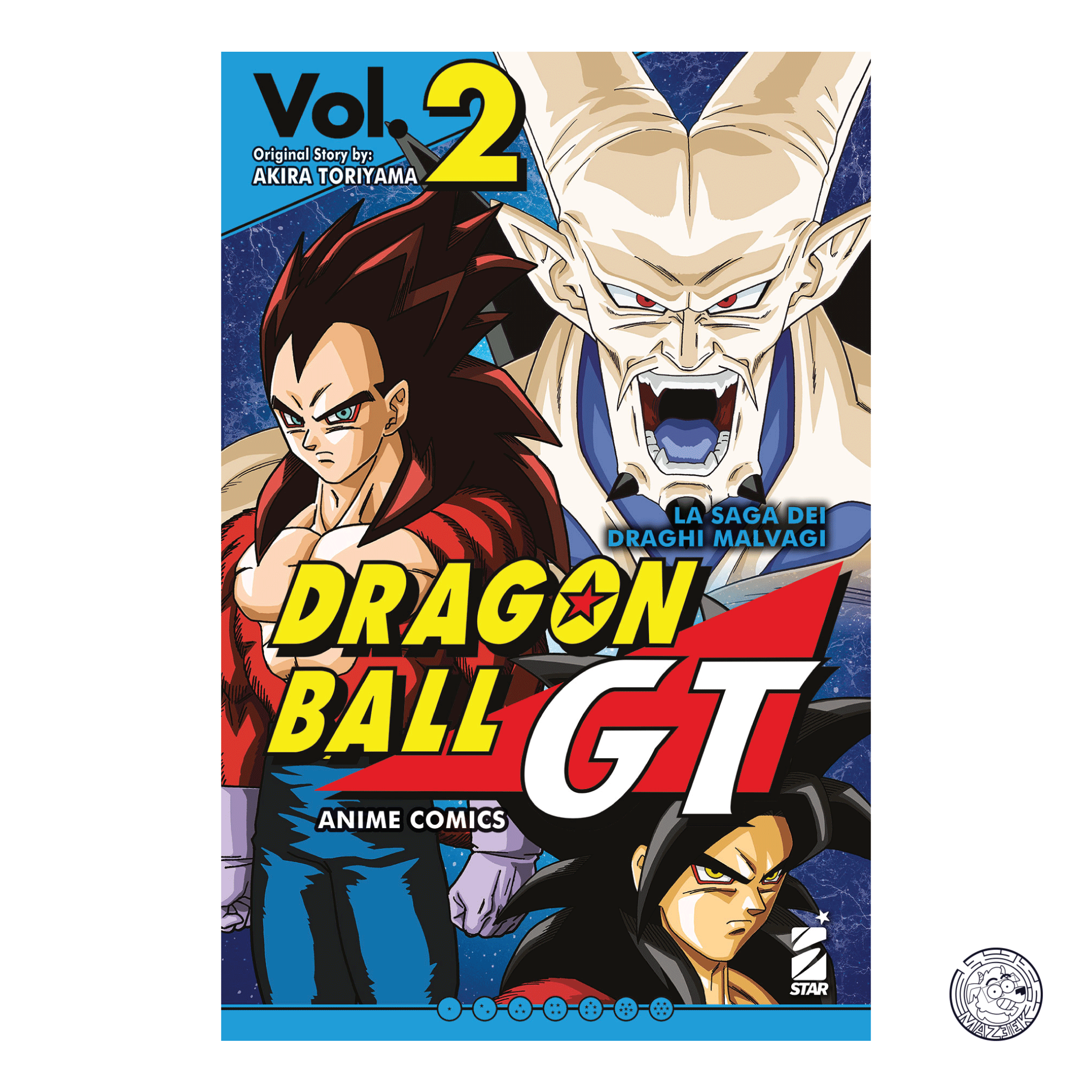 Dragon Ball Gt Anime Comics La Saga Dei Draghi Malvagi 02