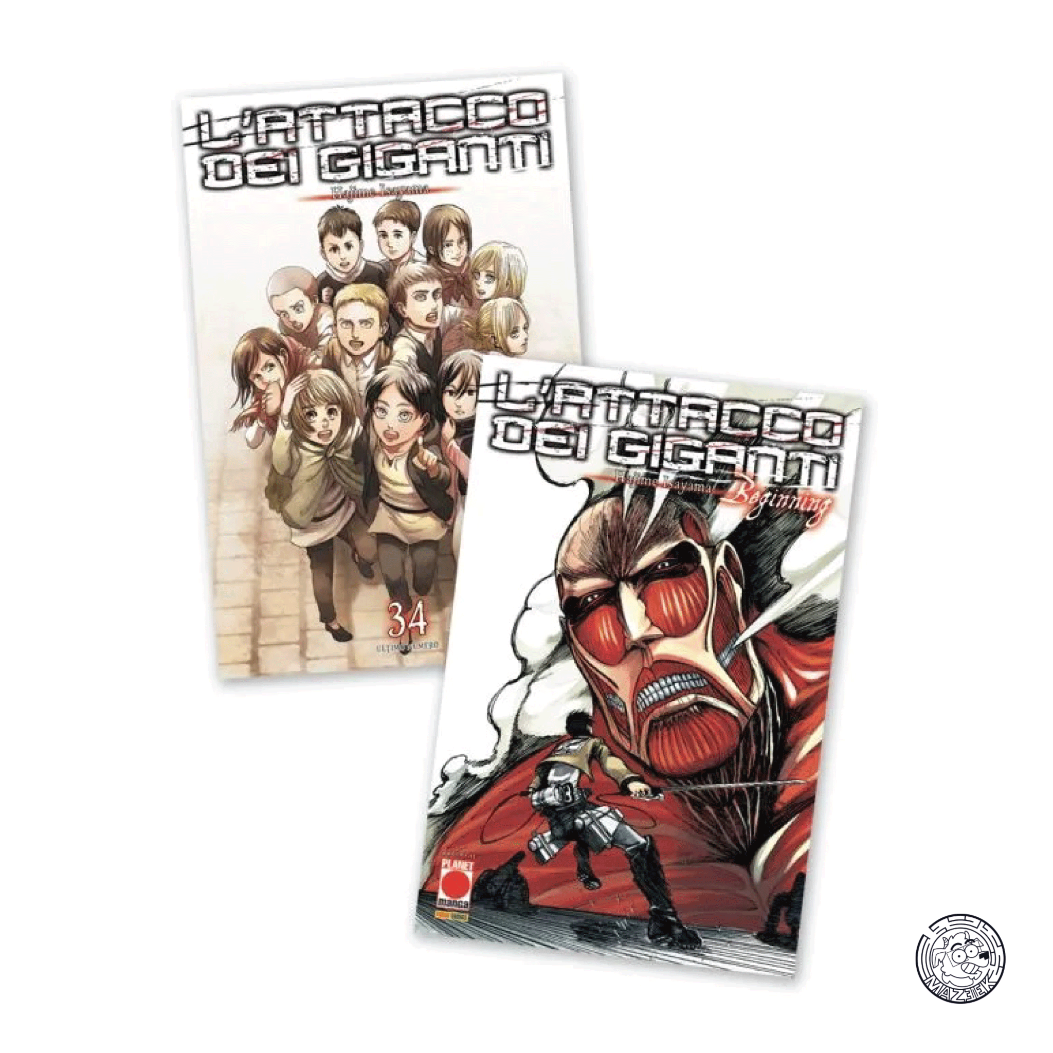 Attack on Titan 34 - Bundle