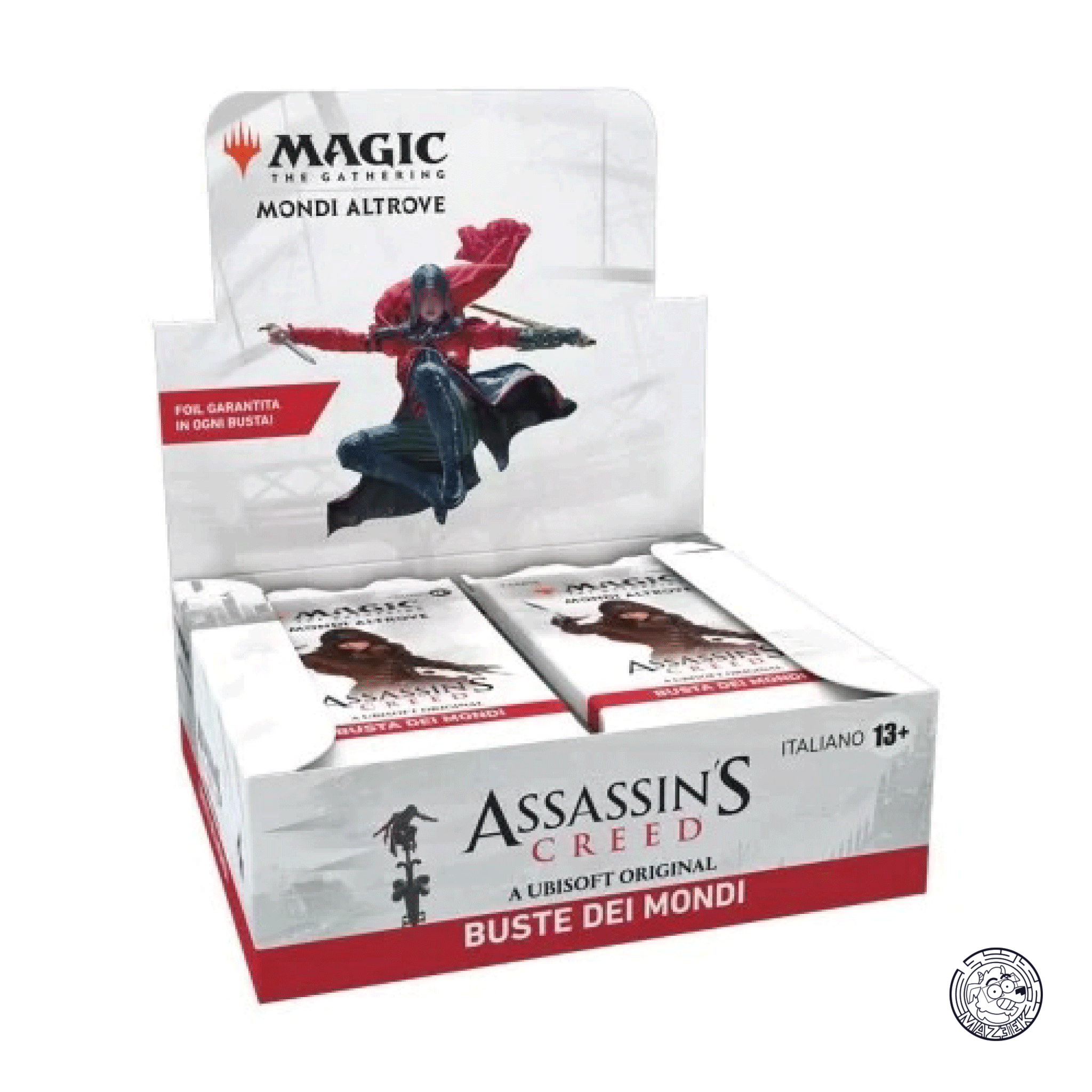 Magic the Gathering - Booster Box: Worlds Elsewhere: Assassin's Creed (24 Packs) ENG